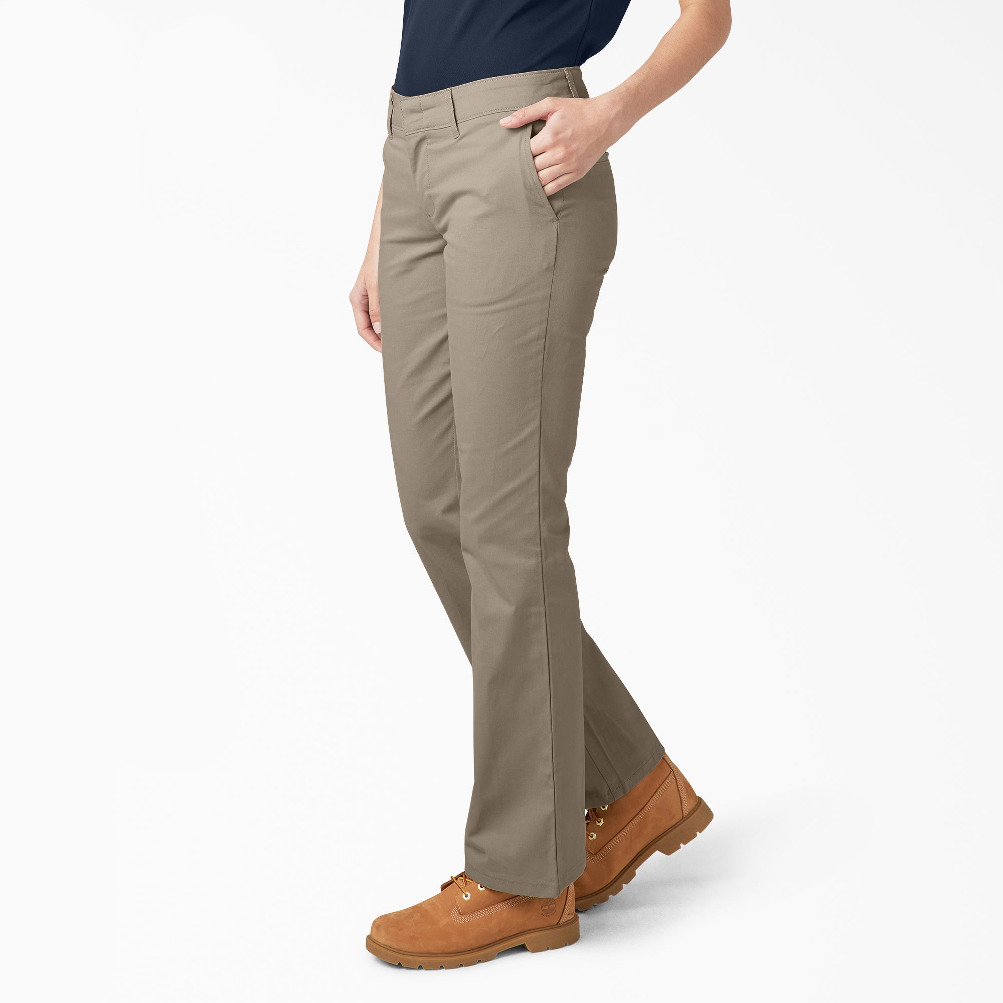 Women's FLEX Slim Fit Bootcut Pants - 图片 3