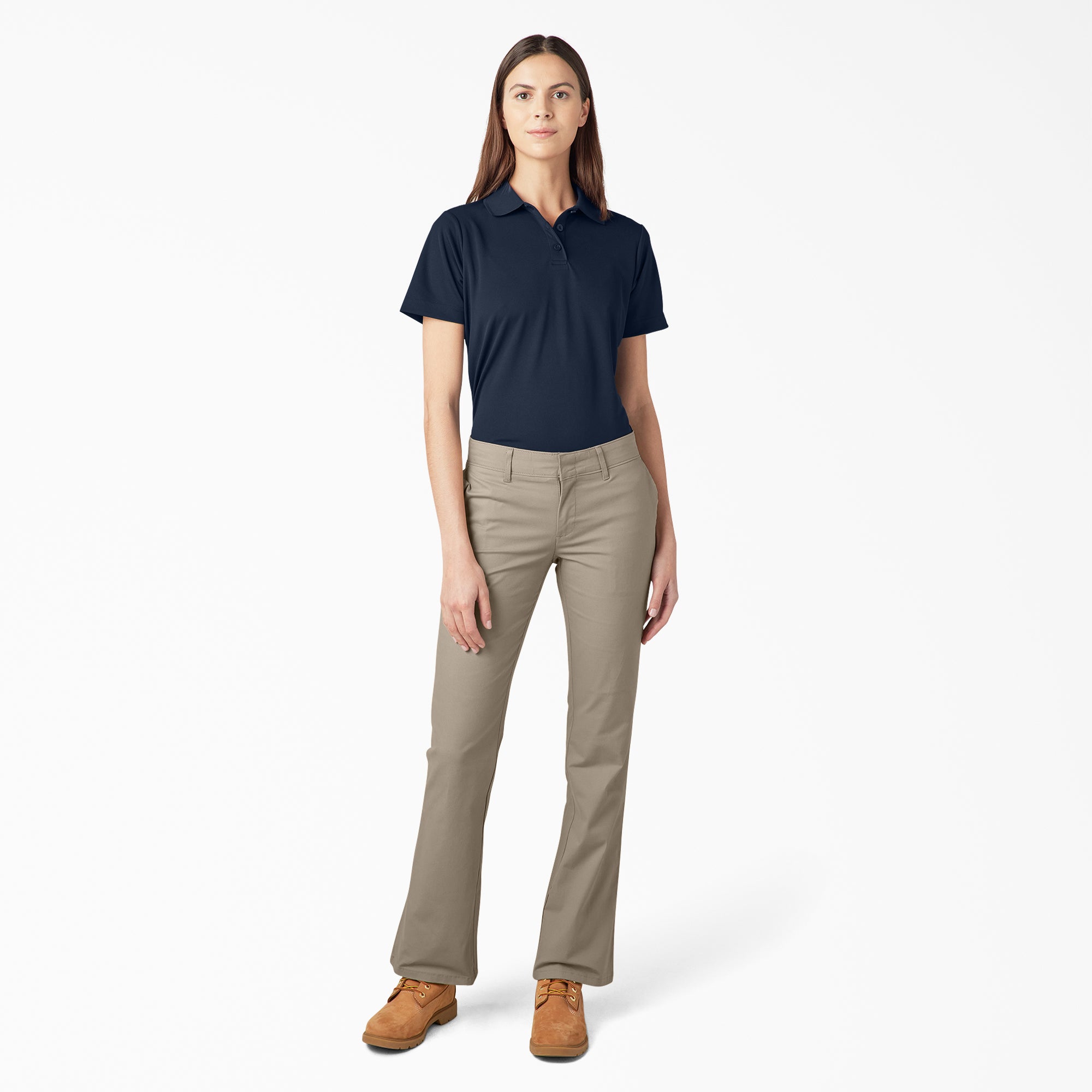 Women's FLEX Slim Fit Bootcut Pants - 图片 4