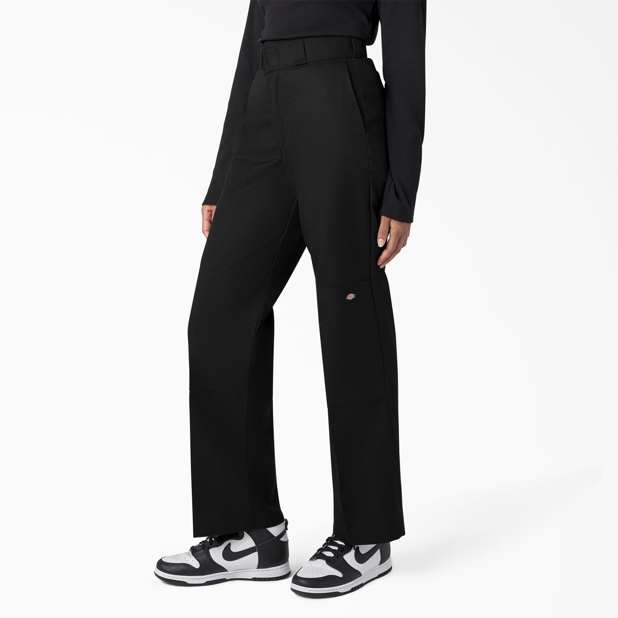 Women's Loose Fit Double Knee Work Pants - 图片 14