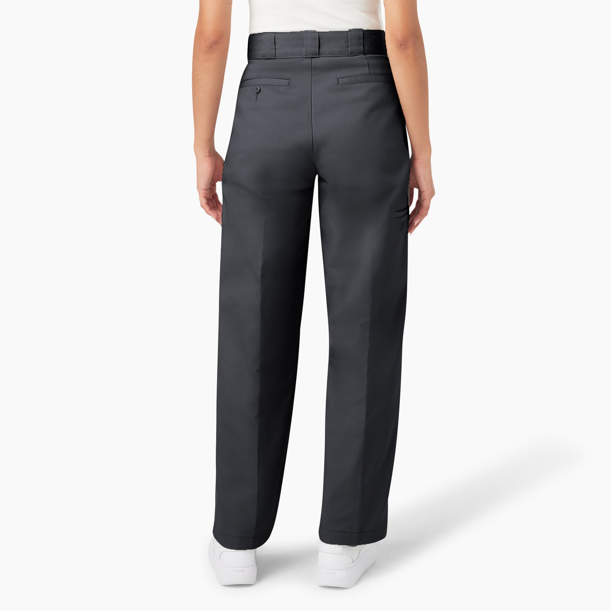 Women's Loose Fit Double Knee Work Pants - 图片 2