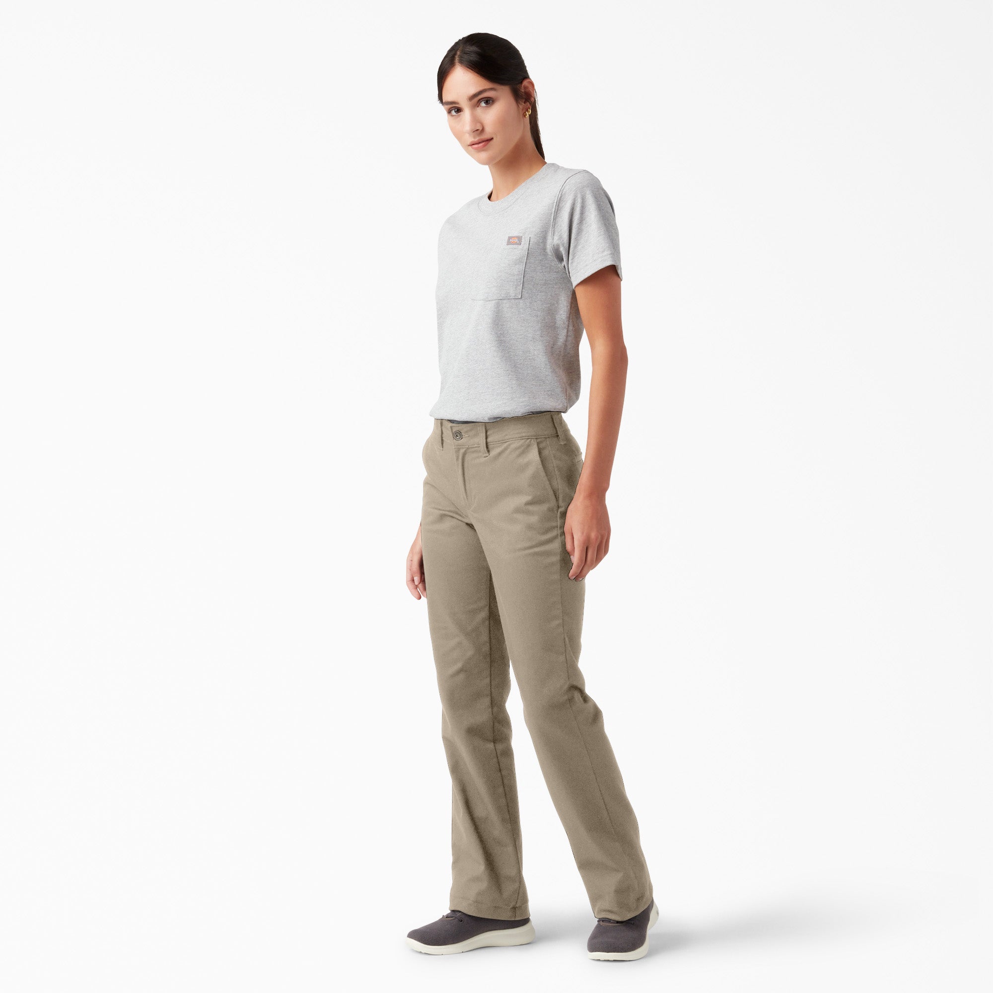 Women's Slim Fit Bootcut Pants - 图片 4