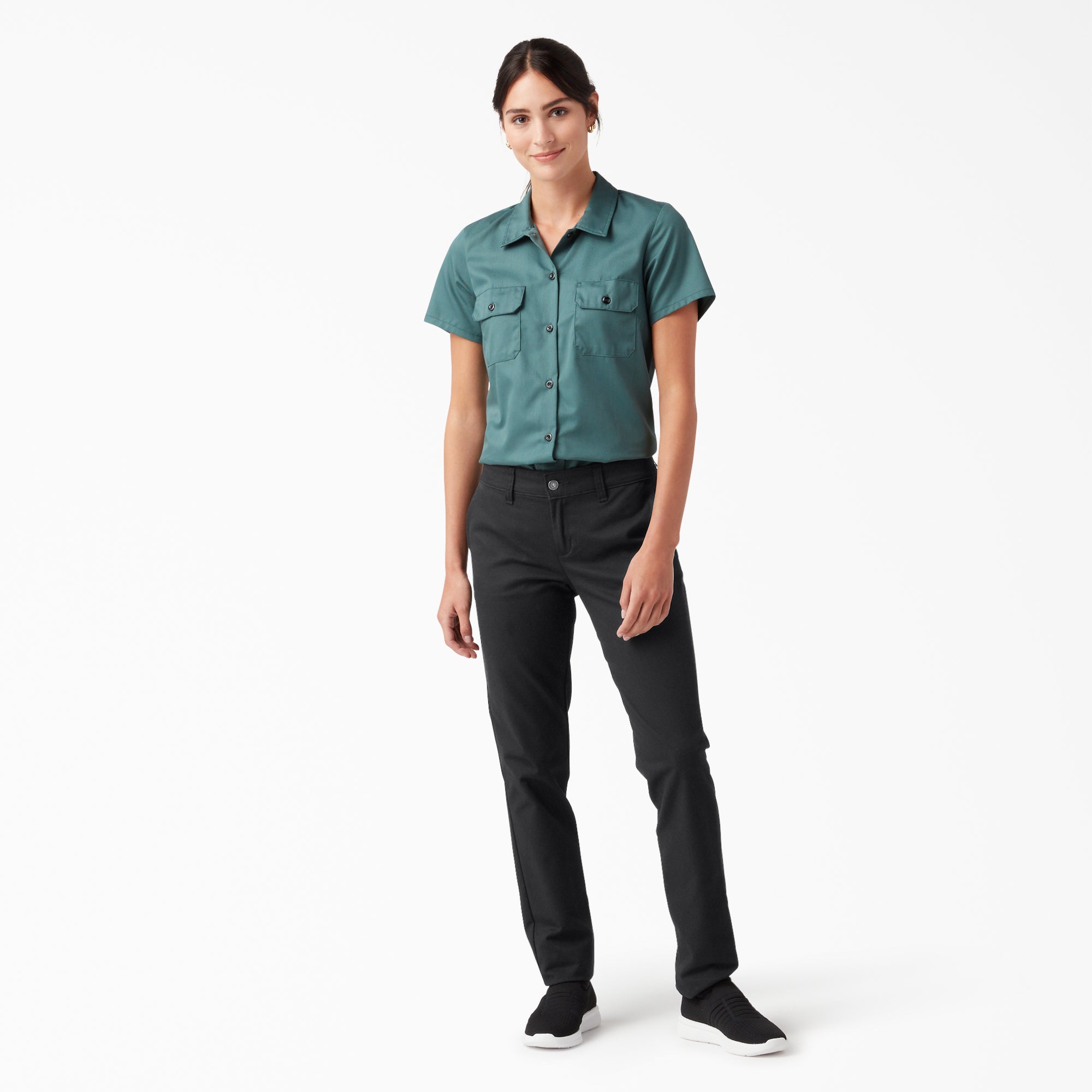 Women's Skinny Twill Pants - 图片 9
