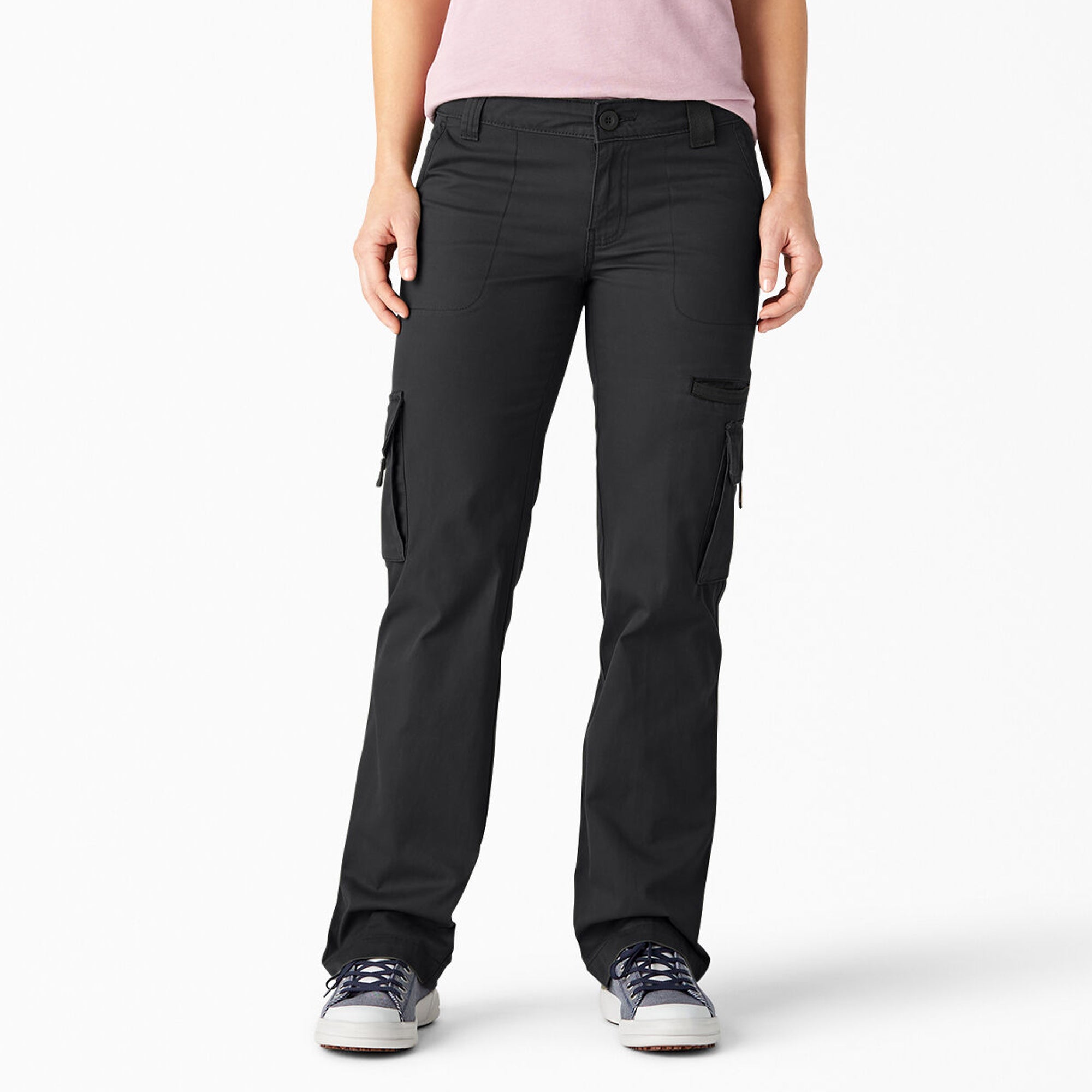 Women's Relaxed Fit Straight Leg Cargo Pants - 图片 7