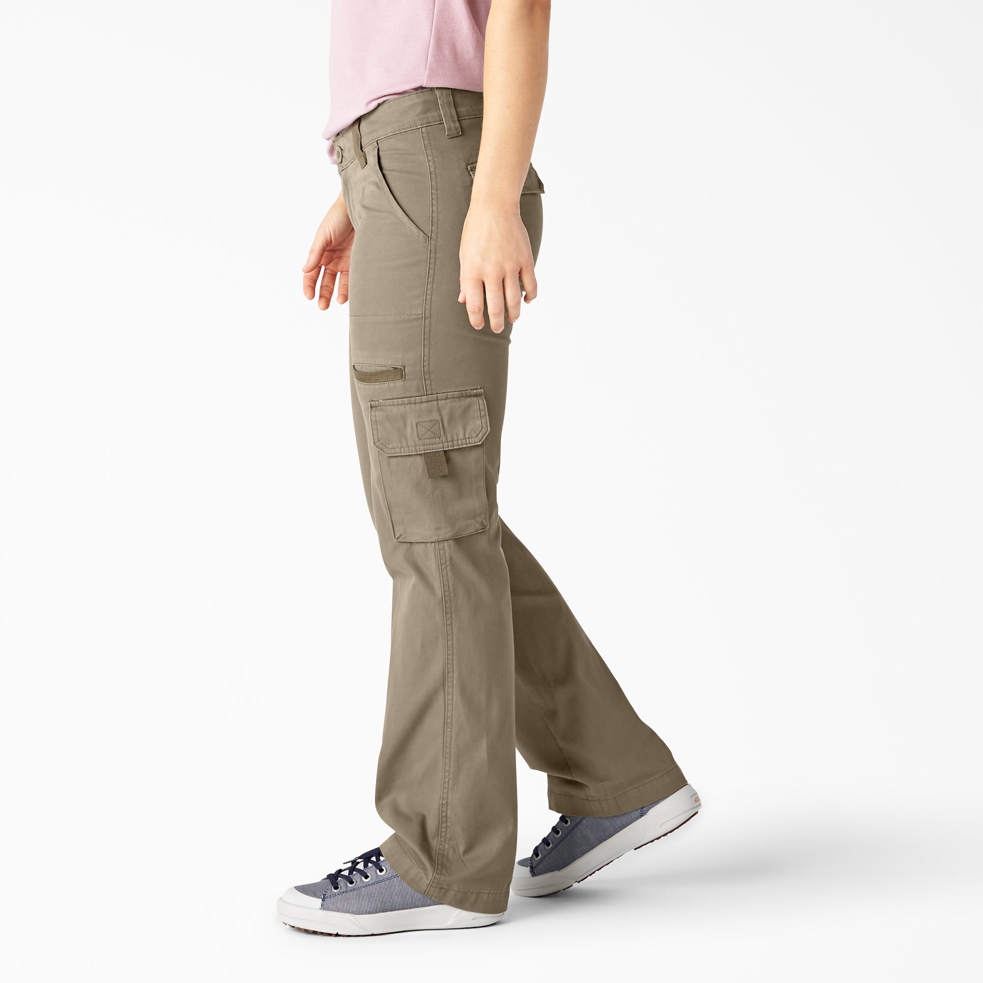 Women's Relaxed Fit Straight Leg Cargo Pants - 图片 3