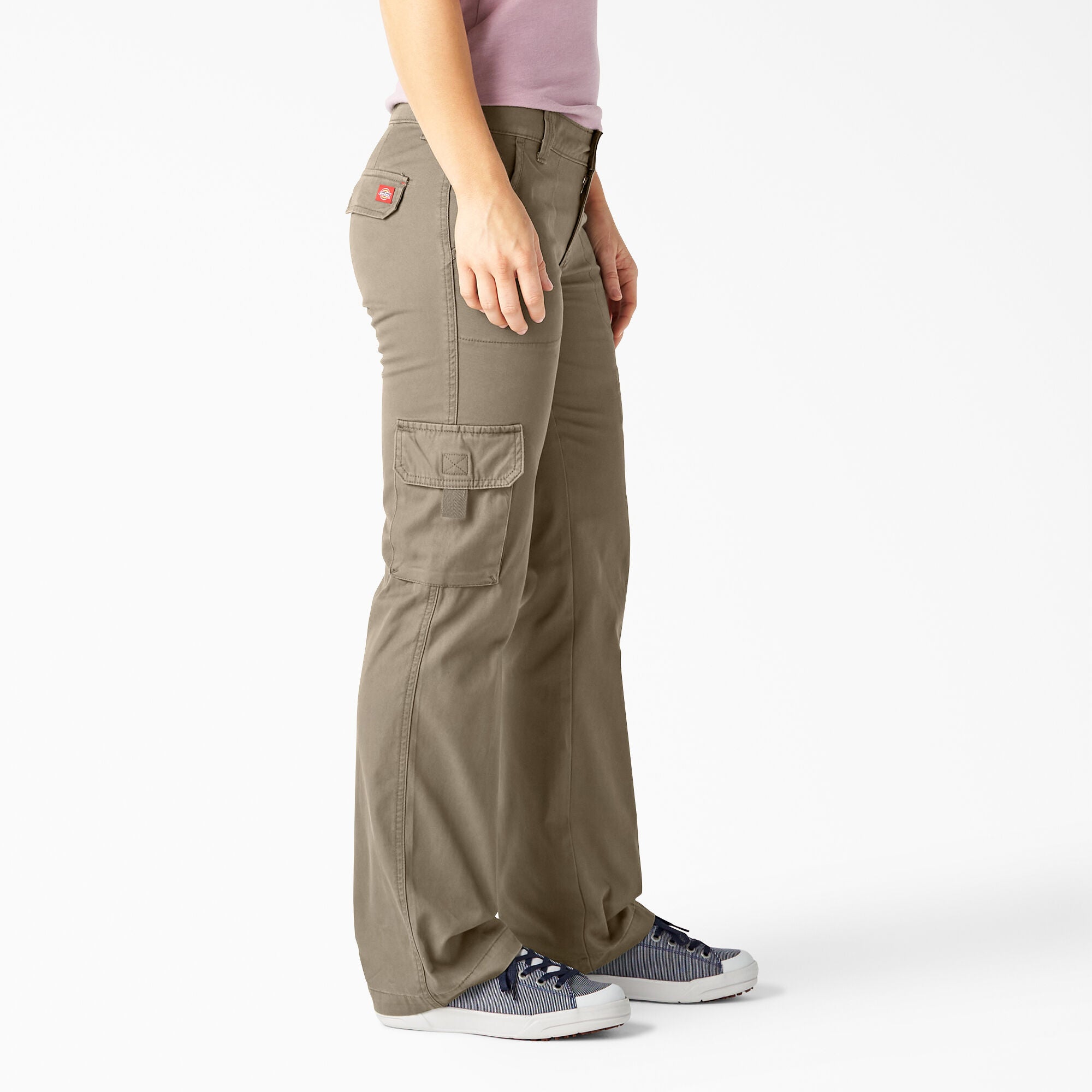 Women's Relaxed Fit Straight Leg Cargo Pants - 图片 4