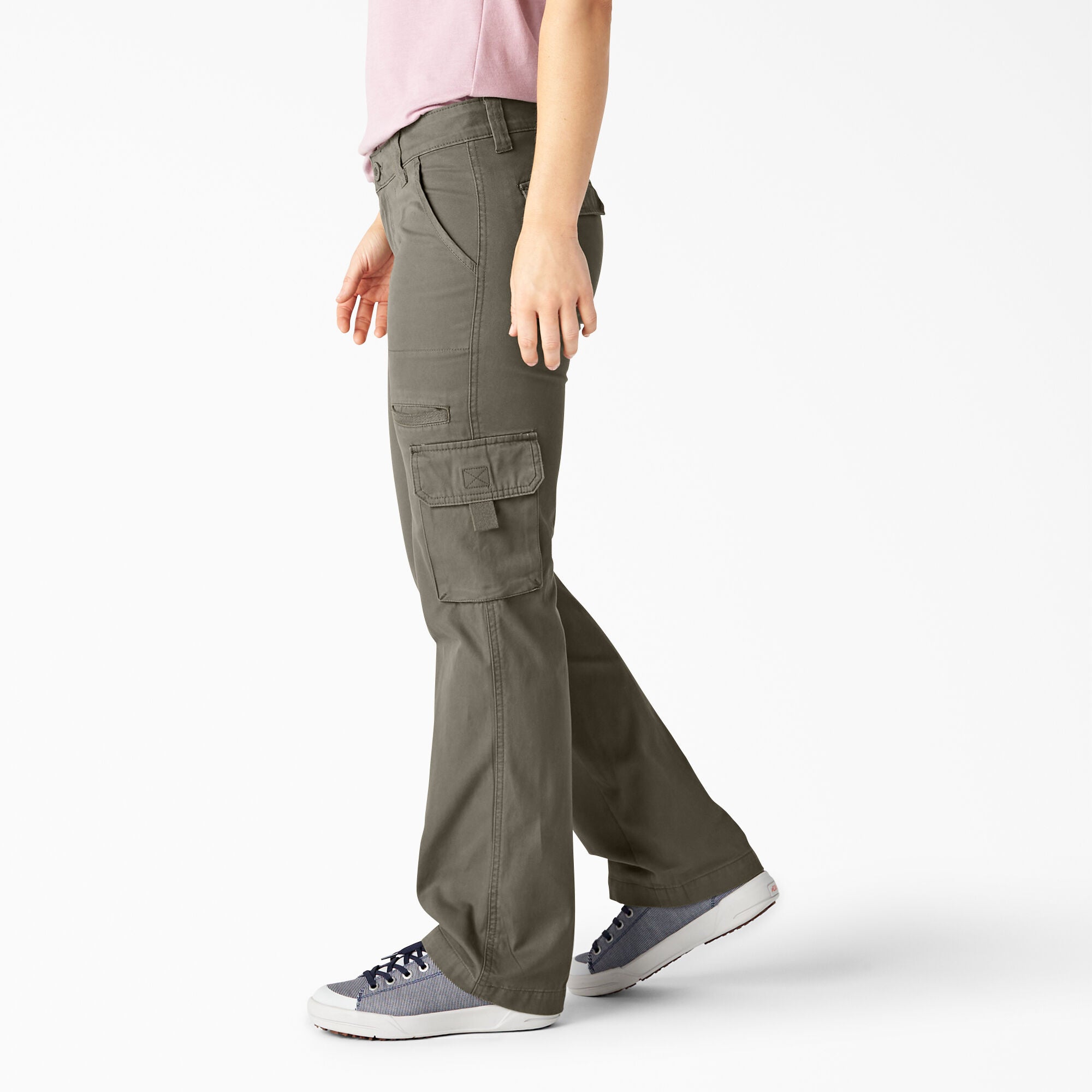 Women's Relaxed Fit Straight Leg Cargo Pants - 图片 3