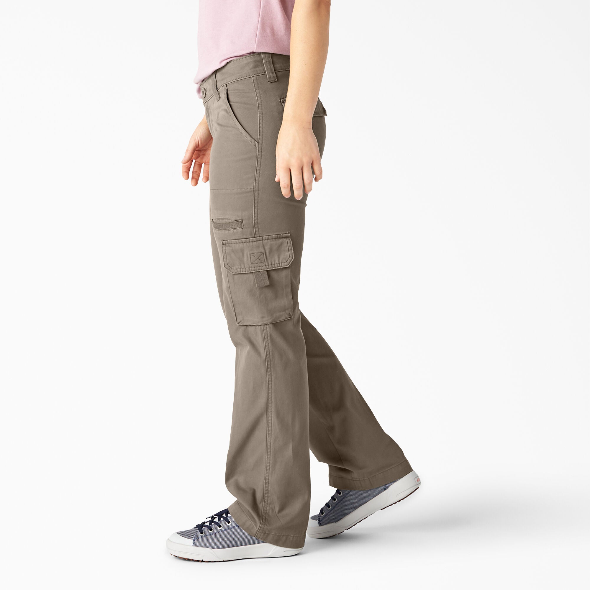 Women's Relaxed Fit Straight Leg Cargo Pants - 图片 3
