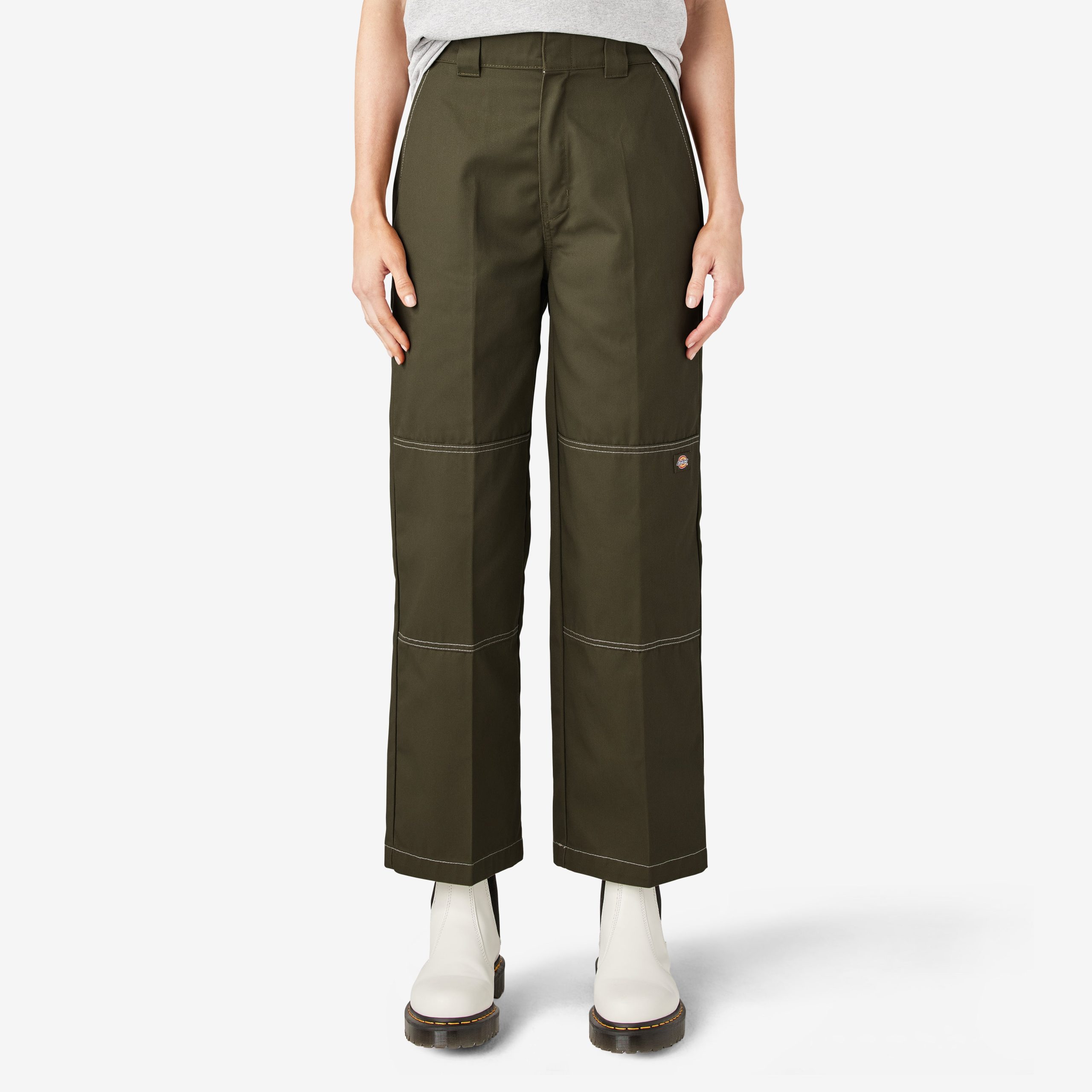 Women's Relaxed Fit Double Knee Pants
