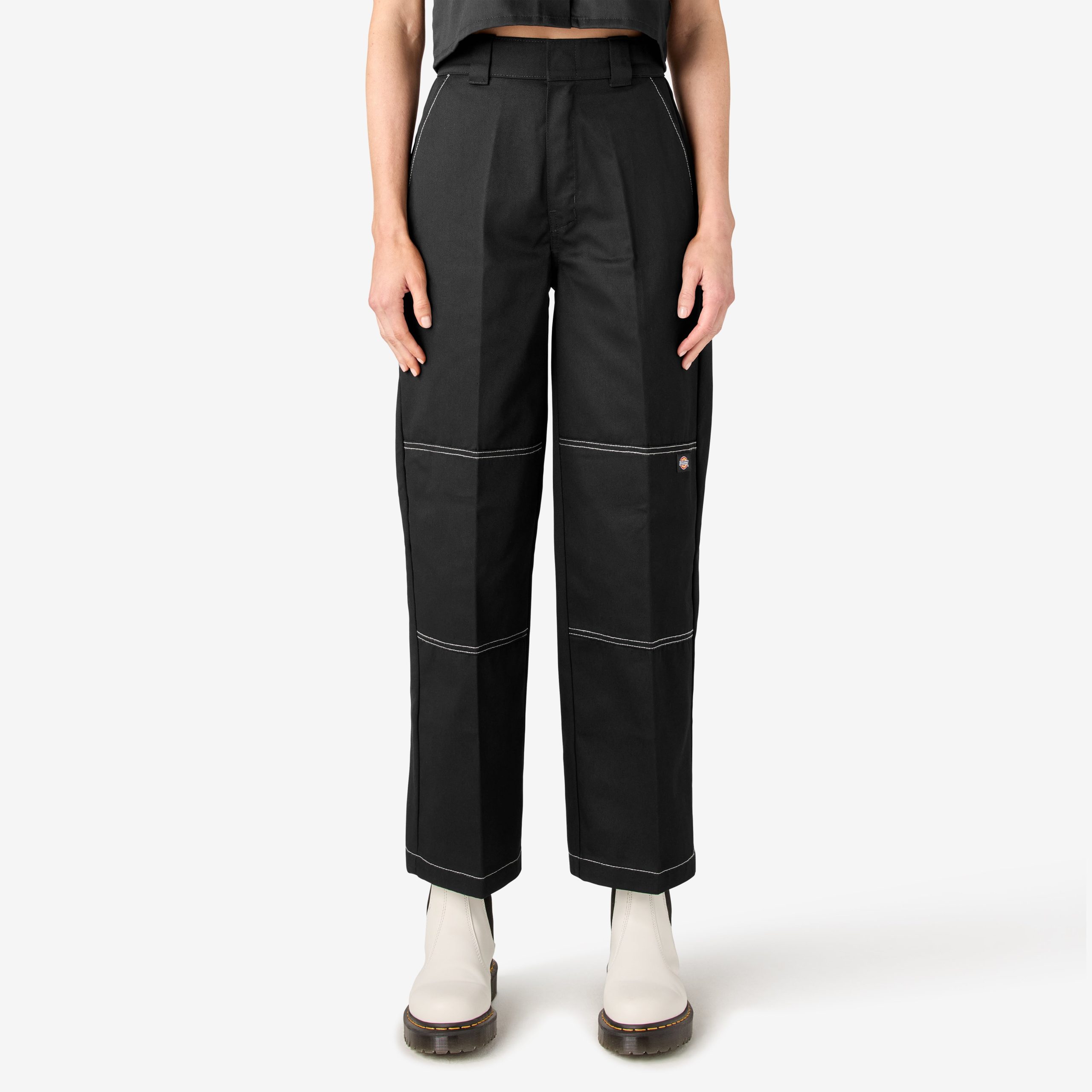 Women's Relaxed Fit Double Knee Pants