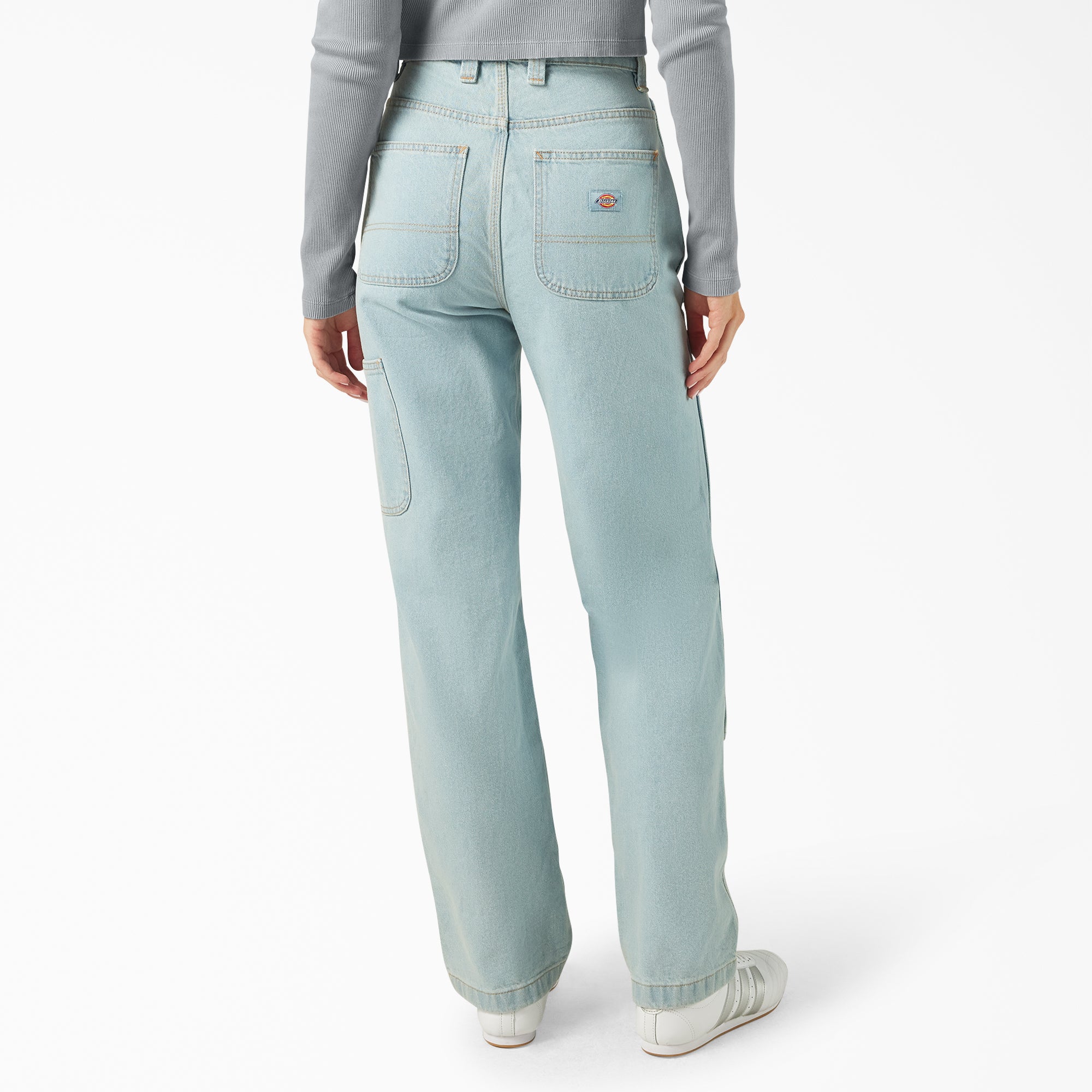 Women's Madison Loose Fit Double Knee Jeans - 图片 2