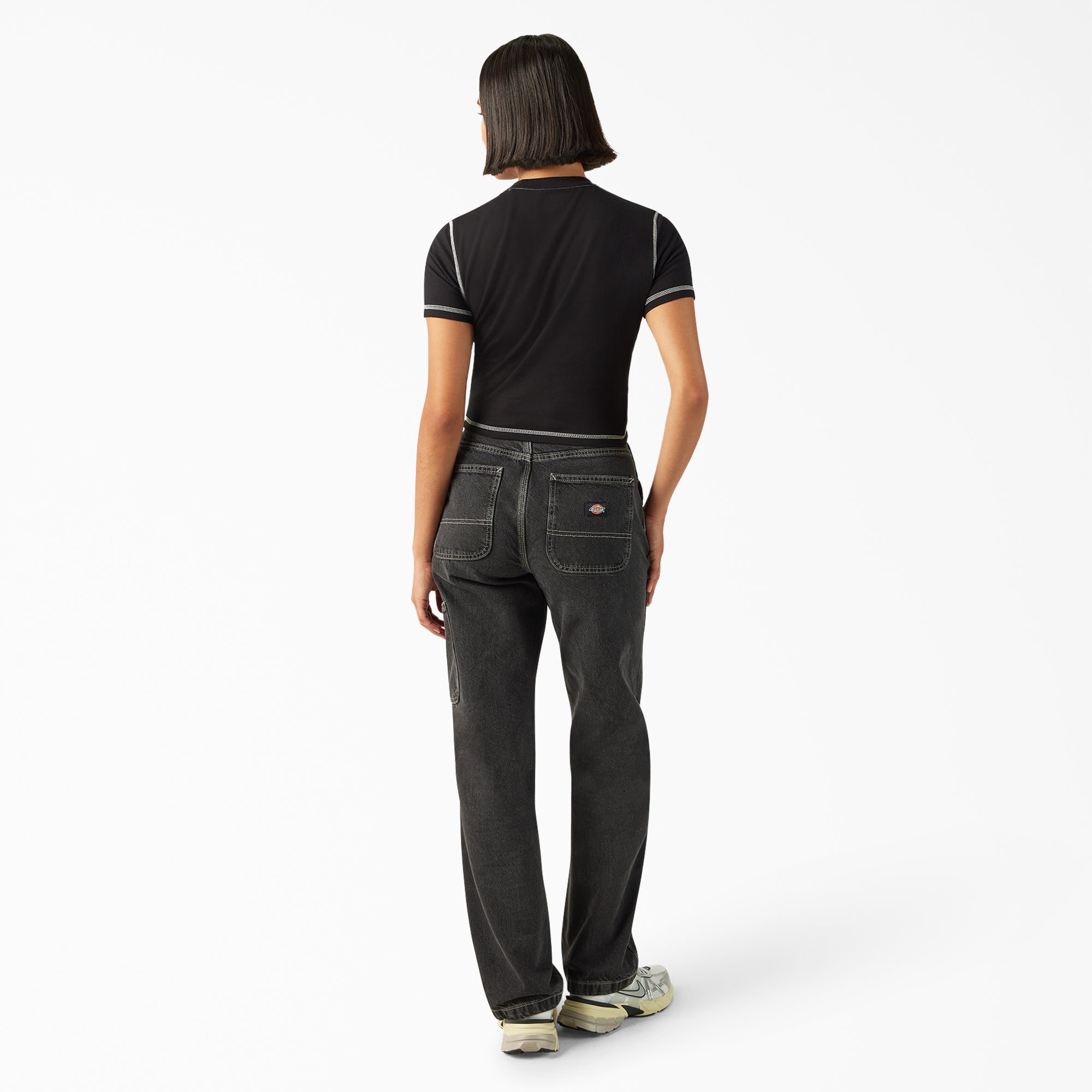 Women's Madison Loose Fit Double Knee Jeans - 图片 6