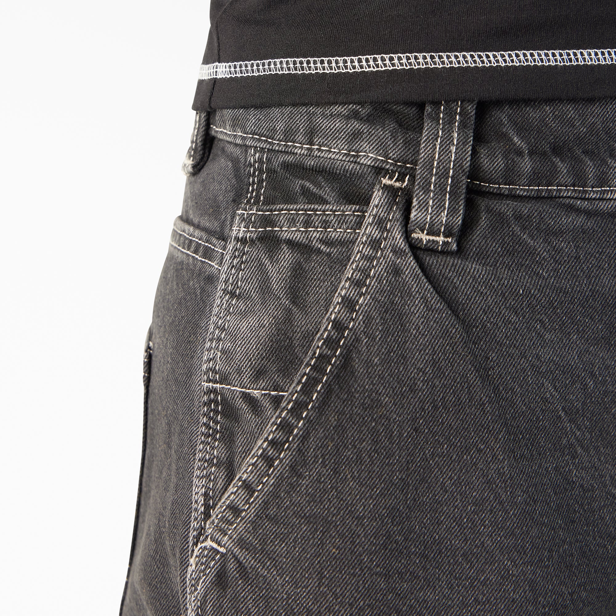 Women's Madison Loose Fit Double Knee Jeans - 图片 8