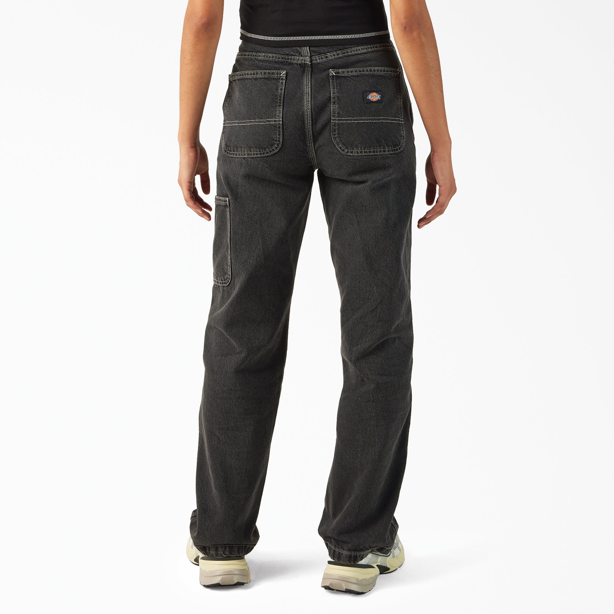 Women's Madison Loose Fit Double Knee Jeans - 图片 2