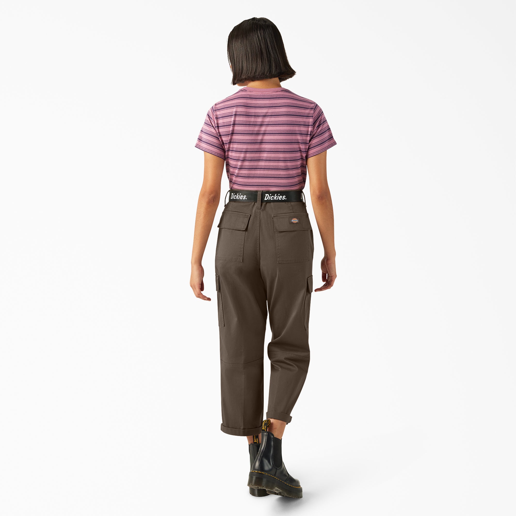 Women's Relaxed Fit Cropped Cargo Pants - 图片 6