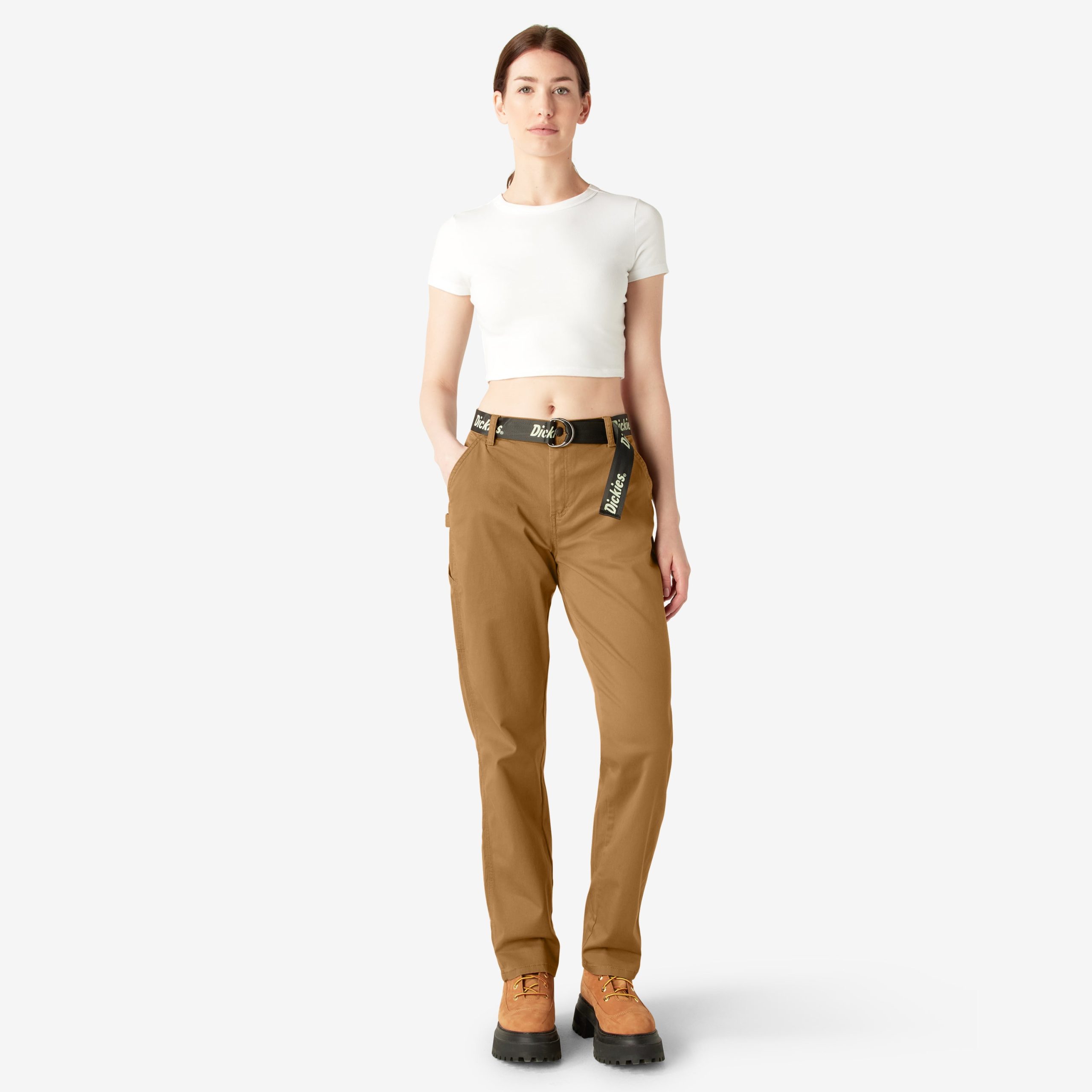 Women's Relaxed Fit Carpenter Pants - 图片 5
