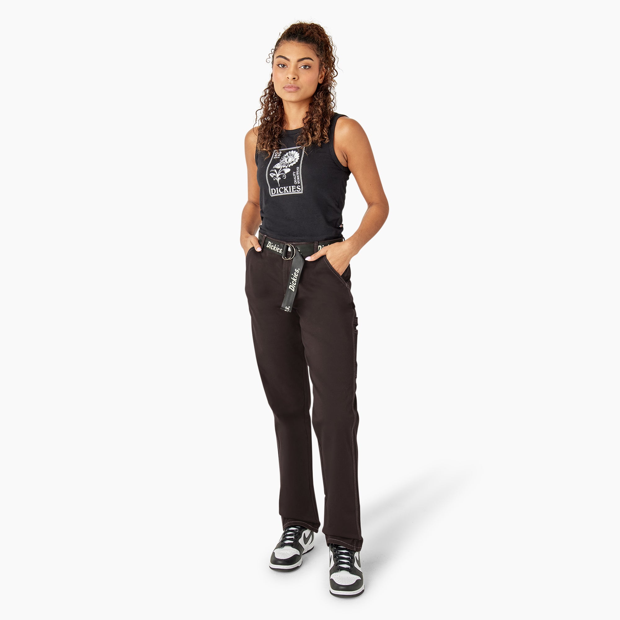 Women's Relaxed Fit Carpenter Pants - 图片 5