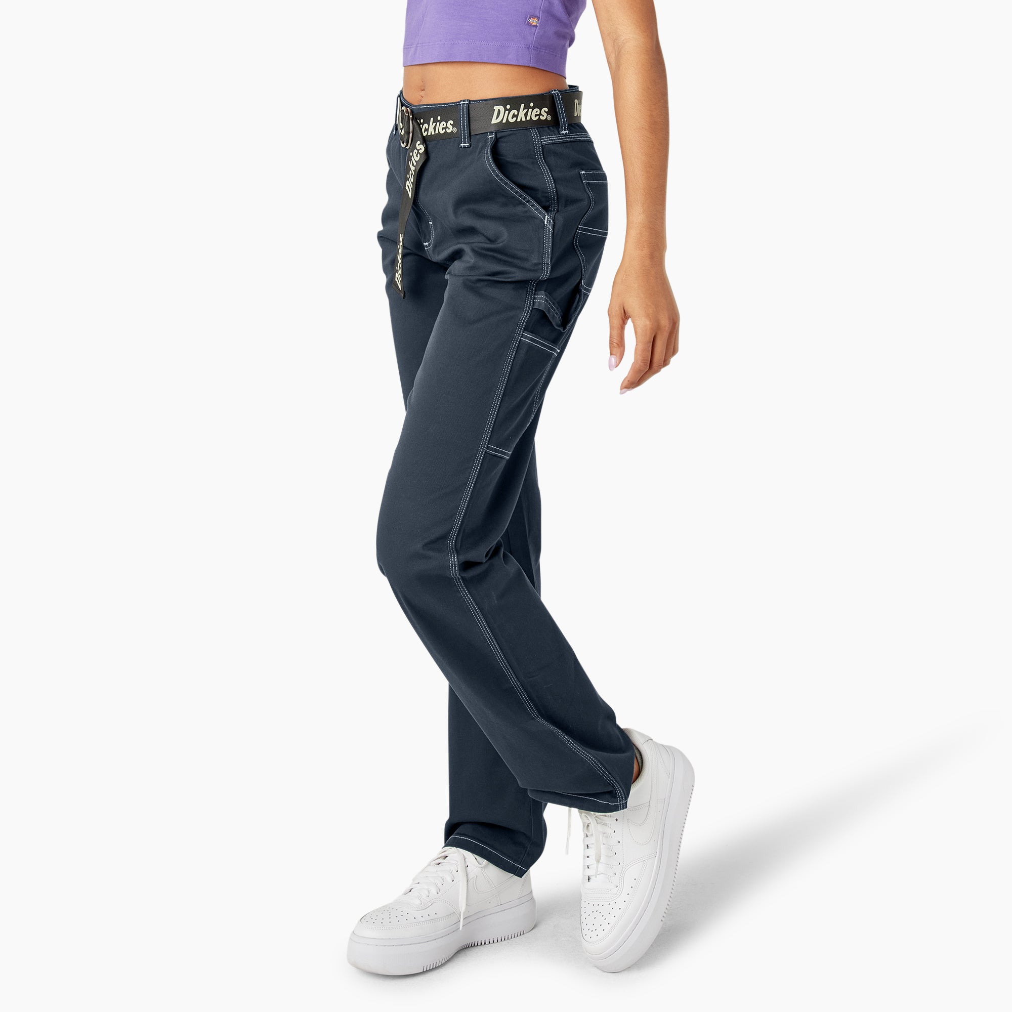 Women's Relaxed Fit Carpenter Pants - 图片 3