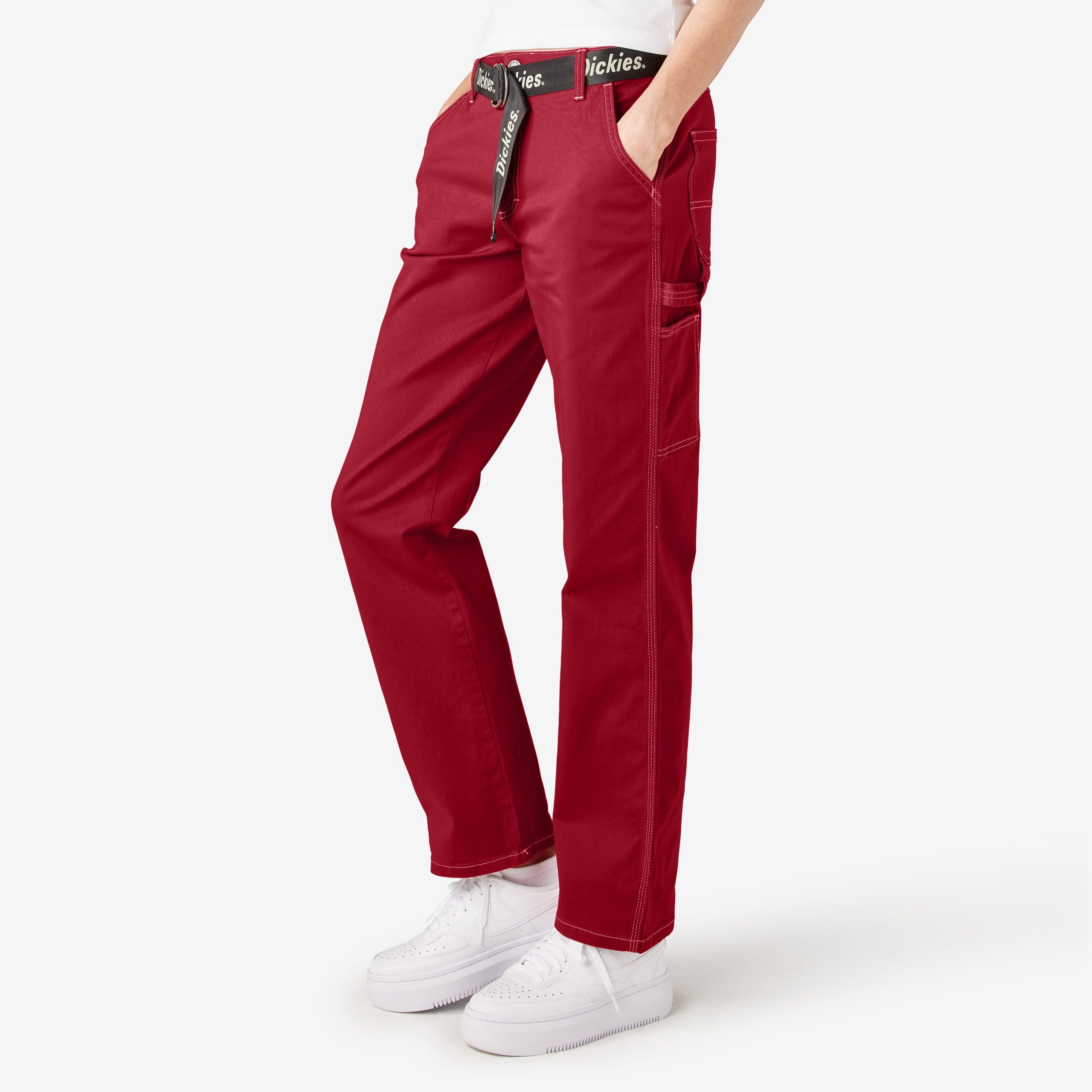 Women's Relaxed Fit Carpenter Pants - 图片 3