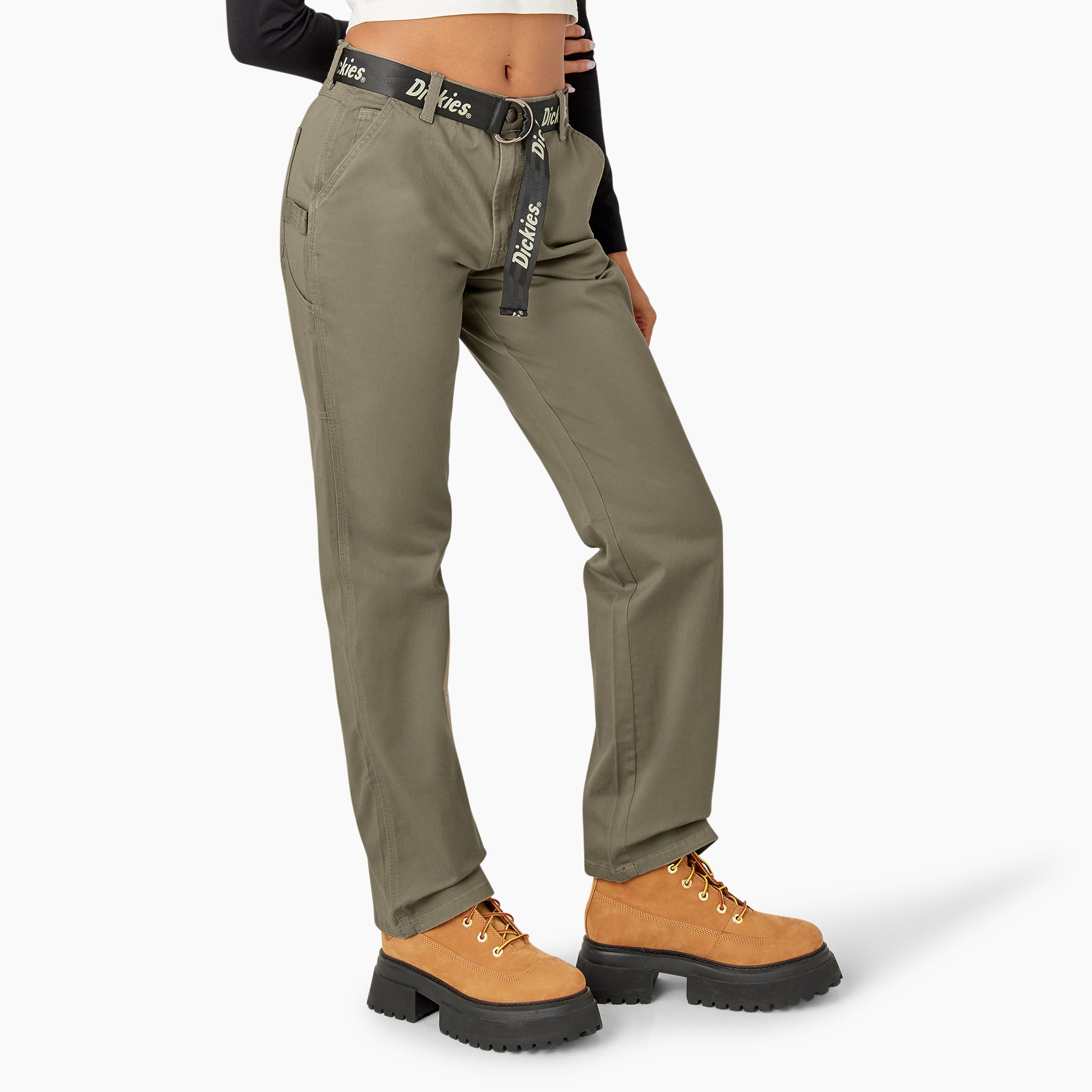 Women's Relaxed Fit Carpenter Pants - 图片 4