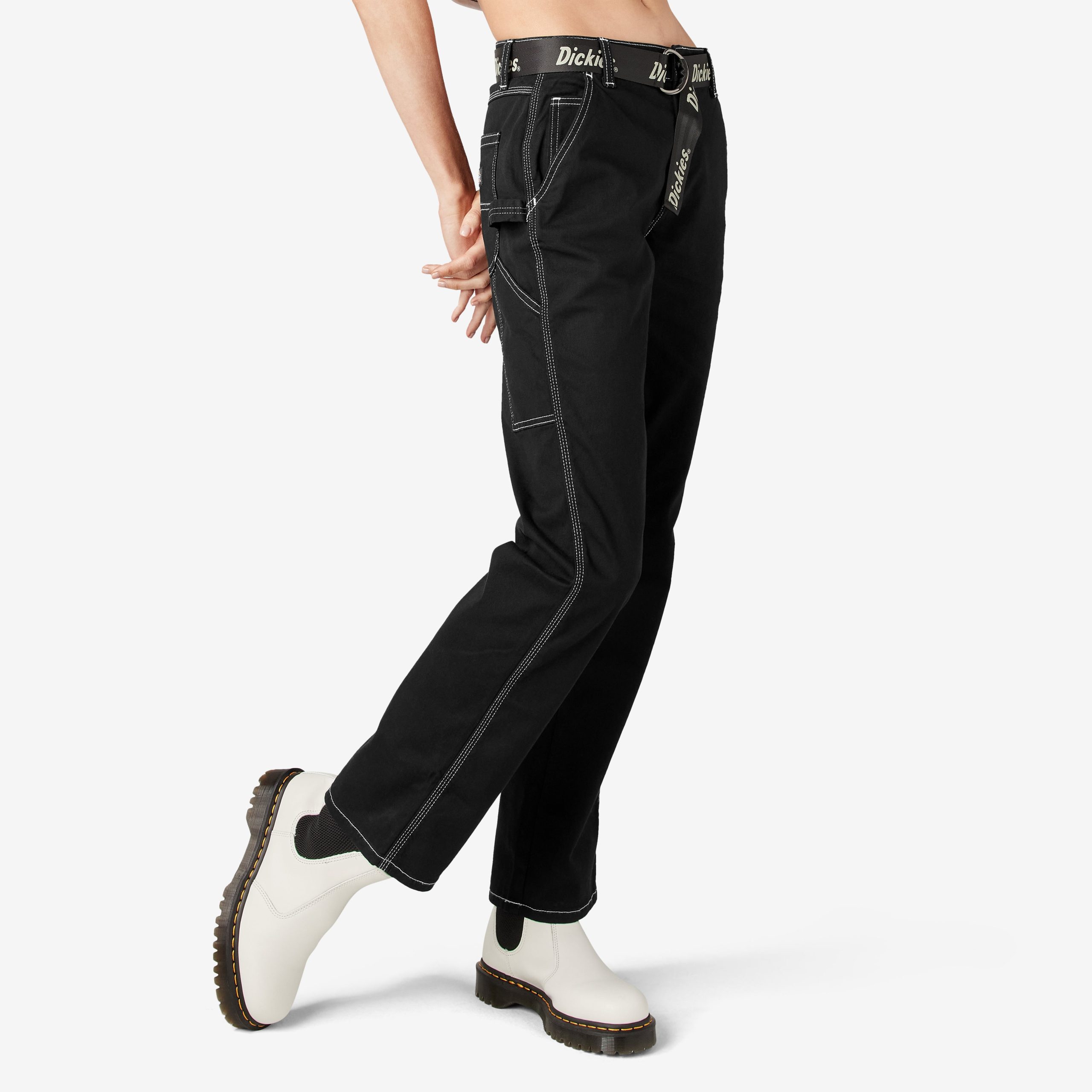 Women's Relaxed Fit Carpenter Pants - 图片 13