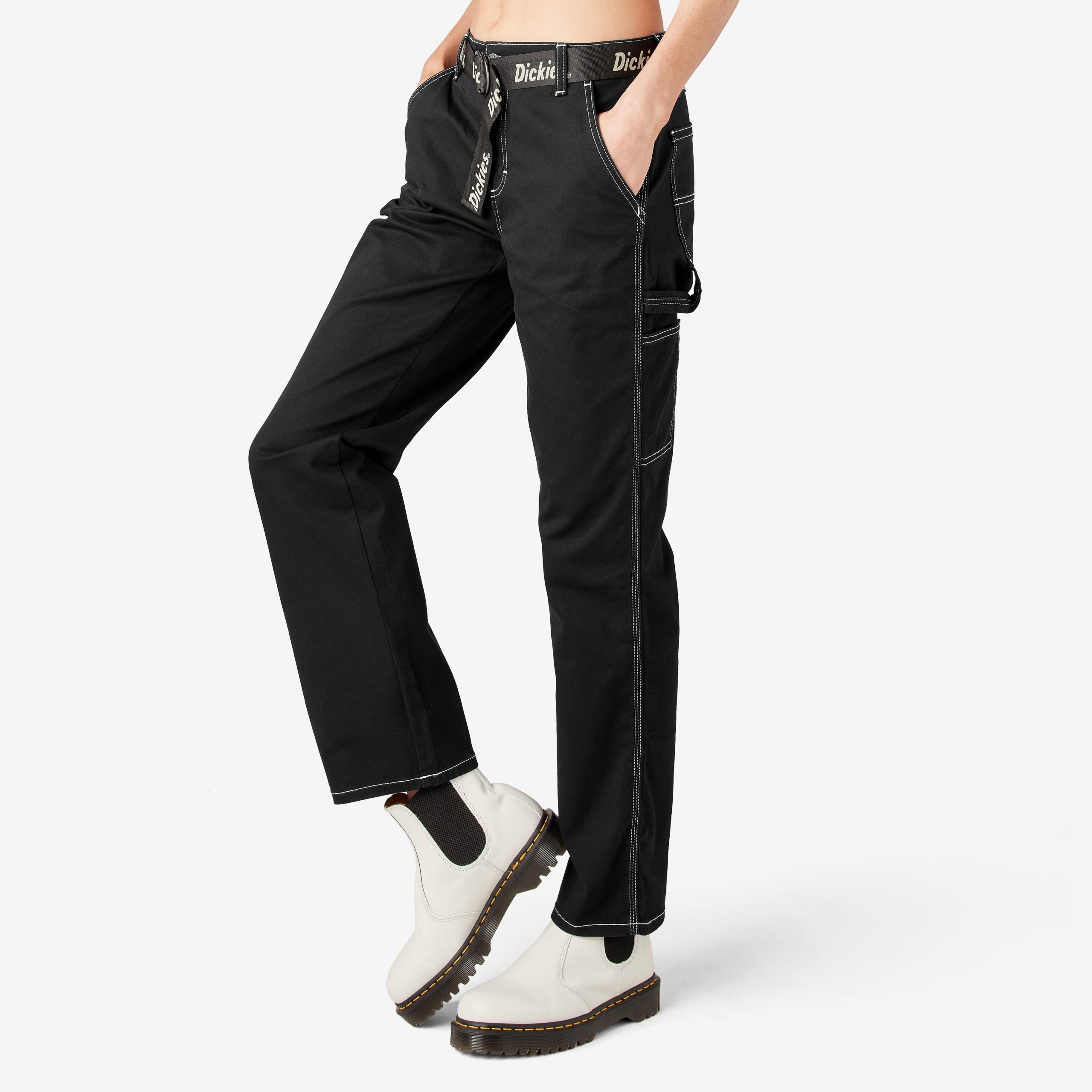 Women's Relaxed Fit Carpenter Pants - 图片 3
