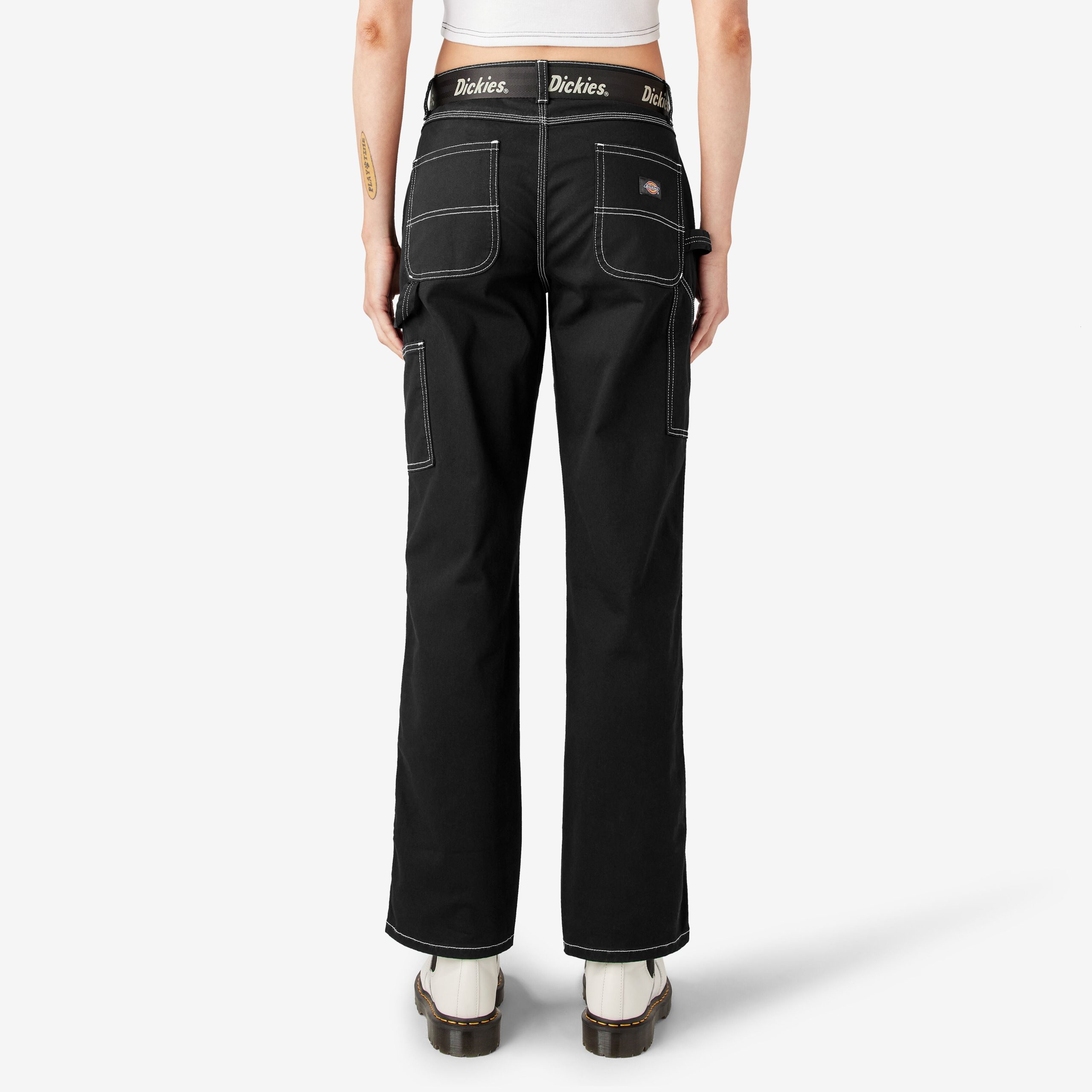Women's Relaxed Fit Carpenter Pants - 图片 2