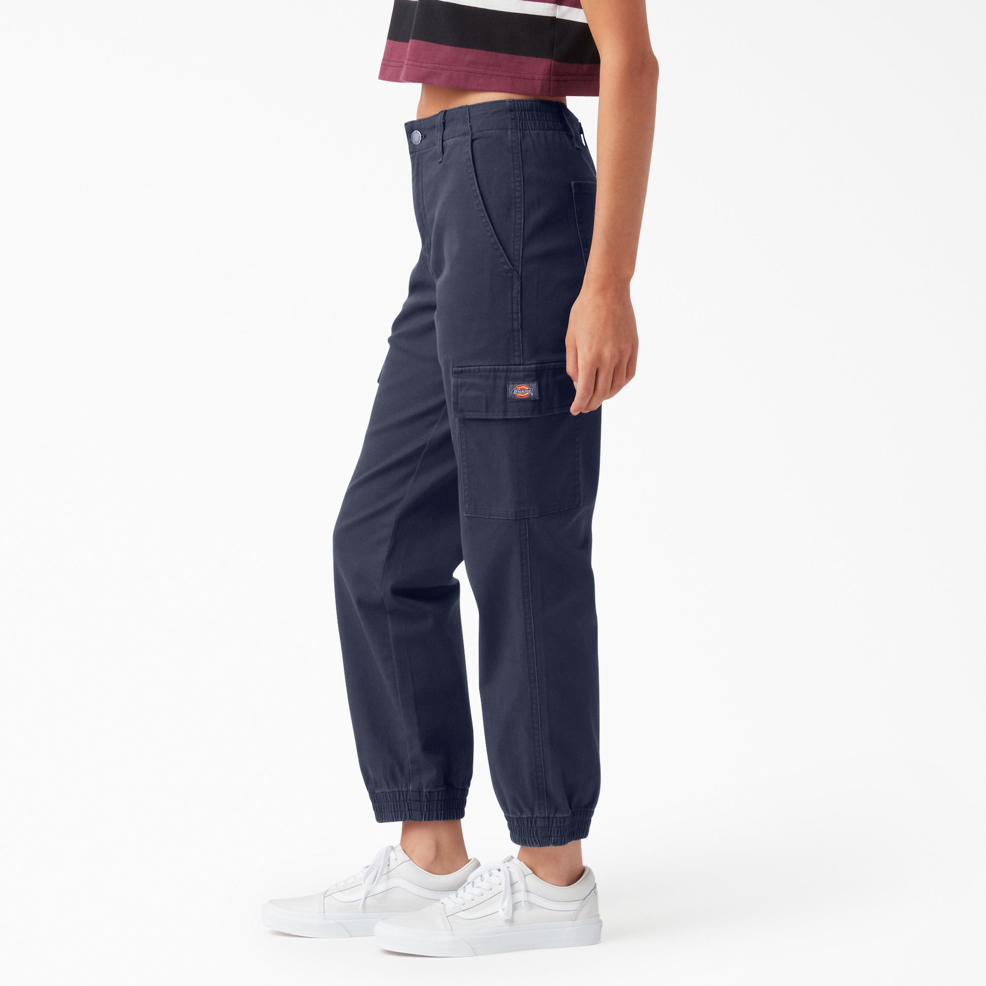 Women's High Rise Fit Cargo Jogger Pants - 图片 3