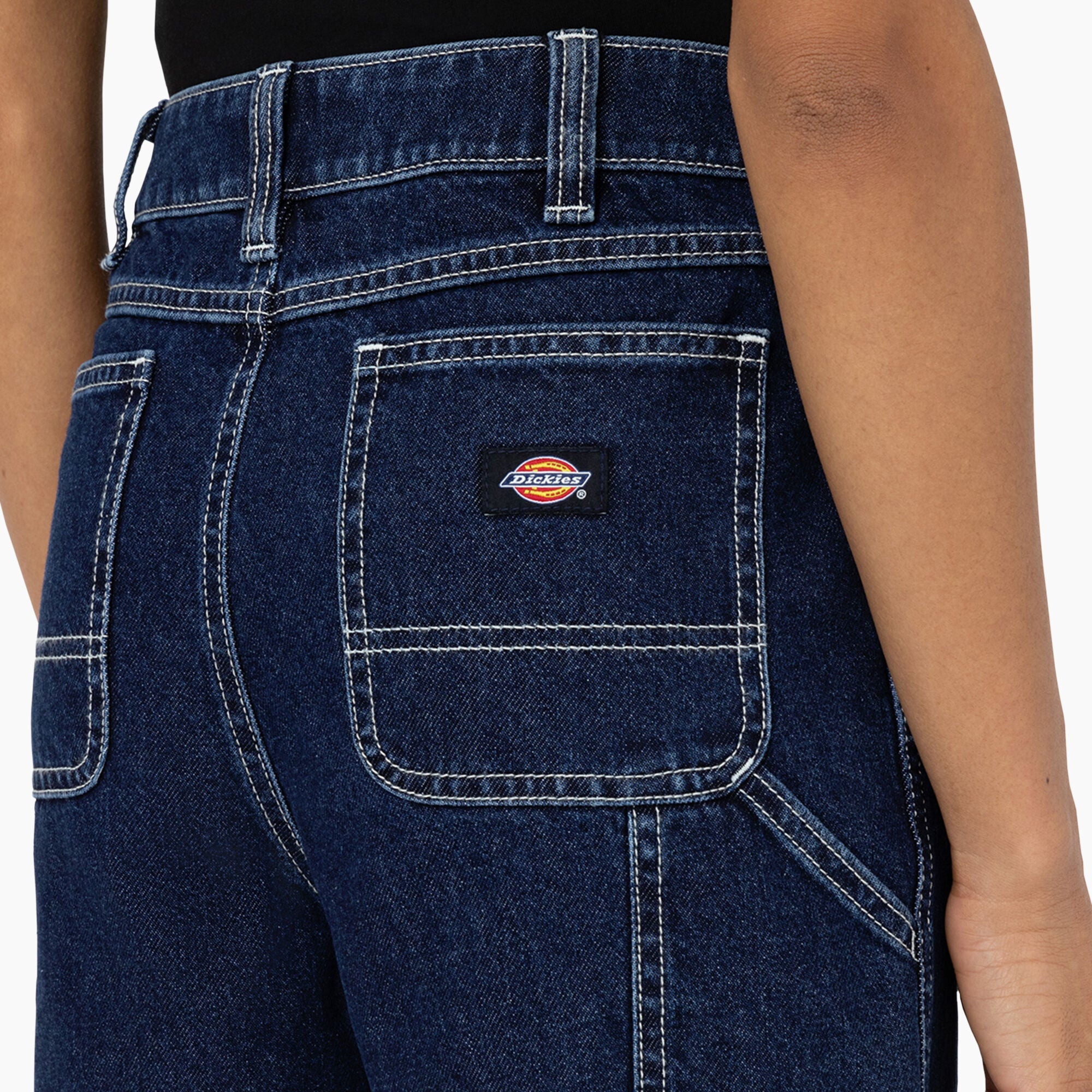 Women's Carpenter Jean Shorts. 5 - 图片 8