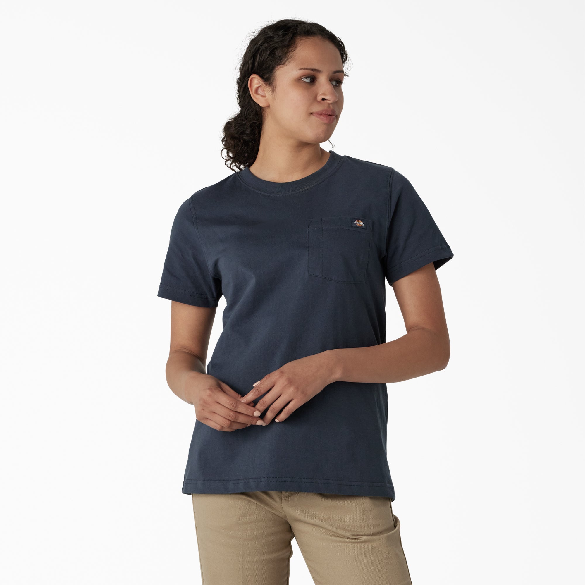 Women's Heavyweight Short Sleeve Pocket T-Shirt