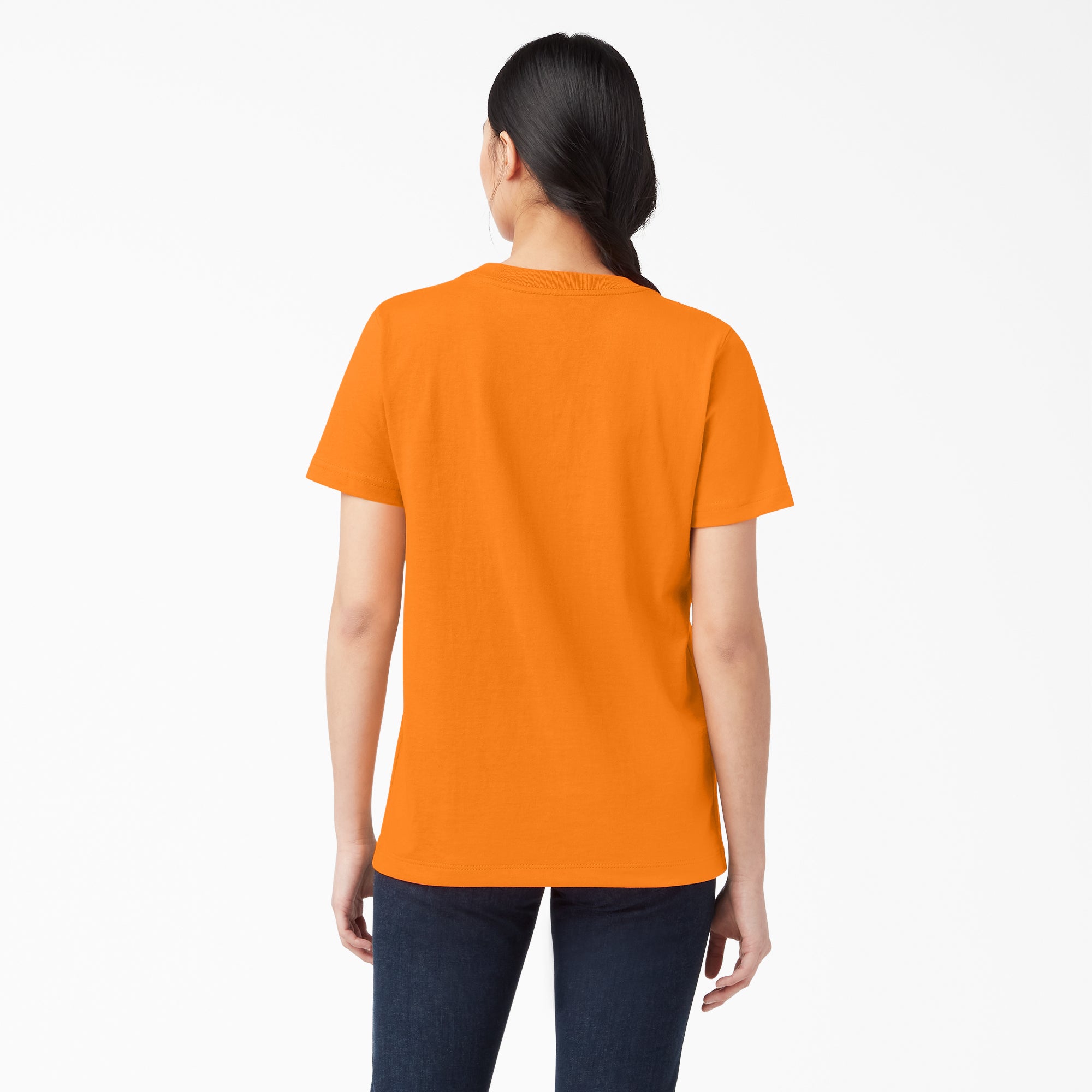 Women's Heavyweight Short Sleeve Pocket T-Shirt - 图片 2