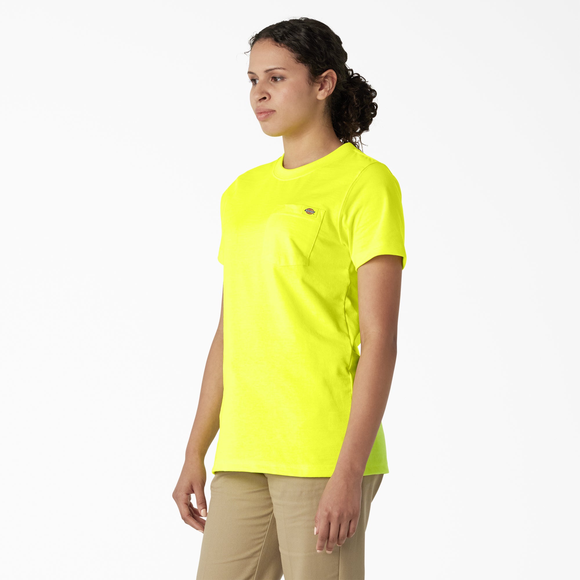 Women's Heavyweight Short Sleeve Pocket T-Shirt - 图片 3