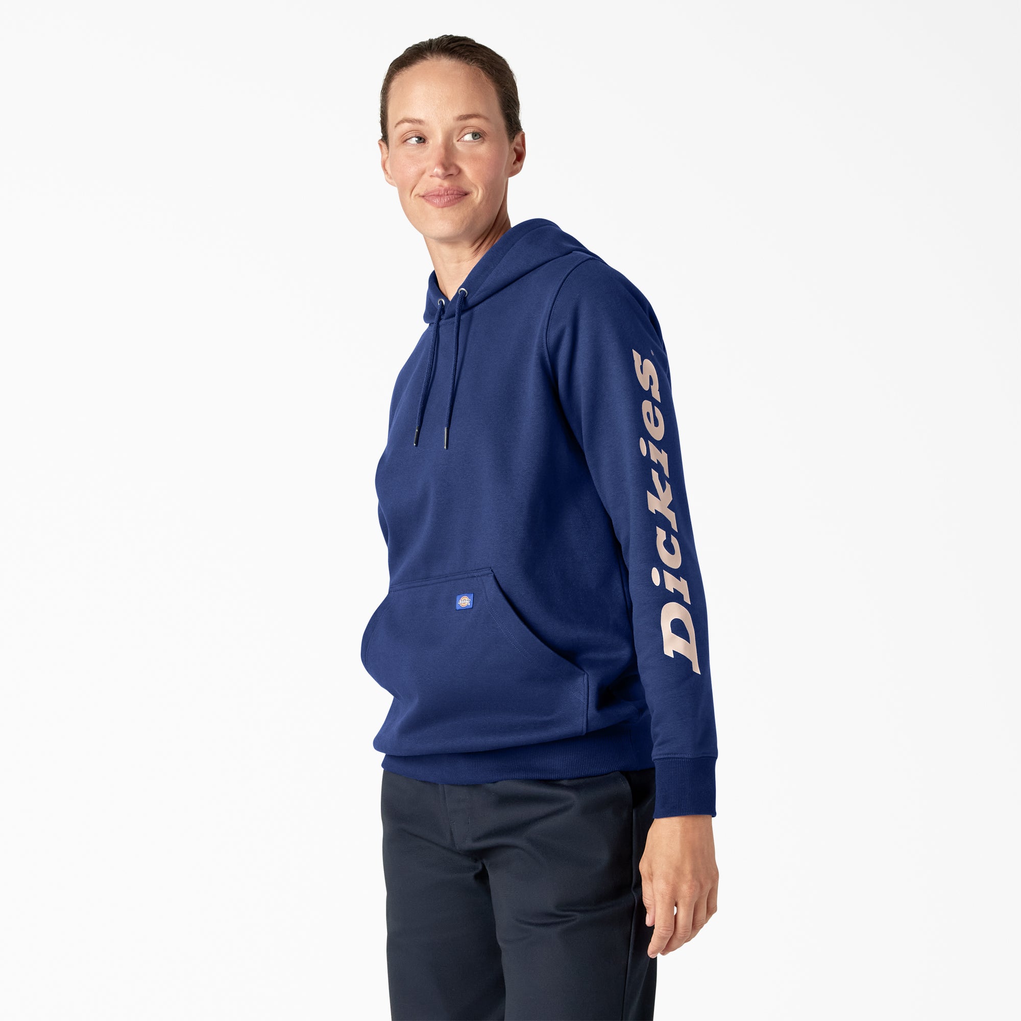 Women's Water Repellent Sleeve Logo Hoodie - 图片 3