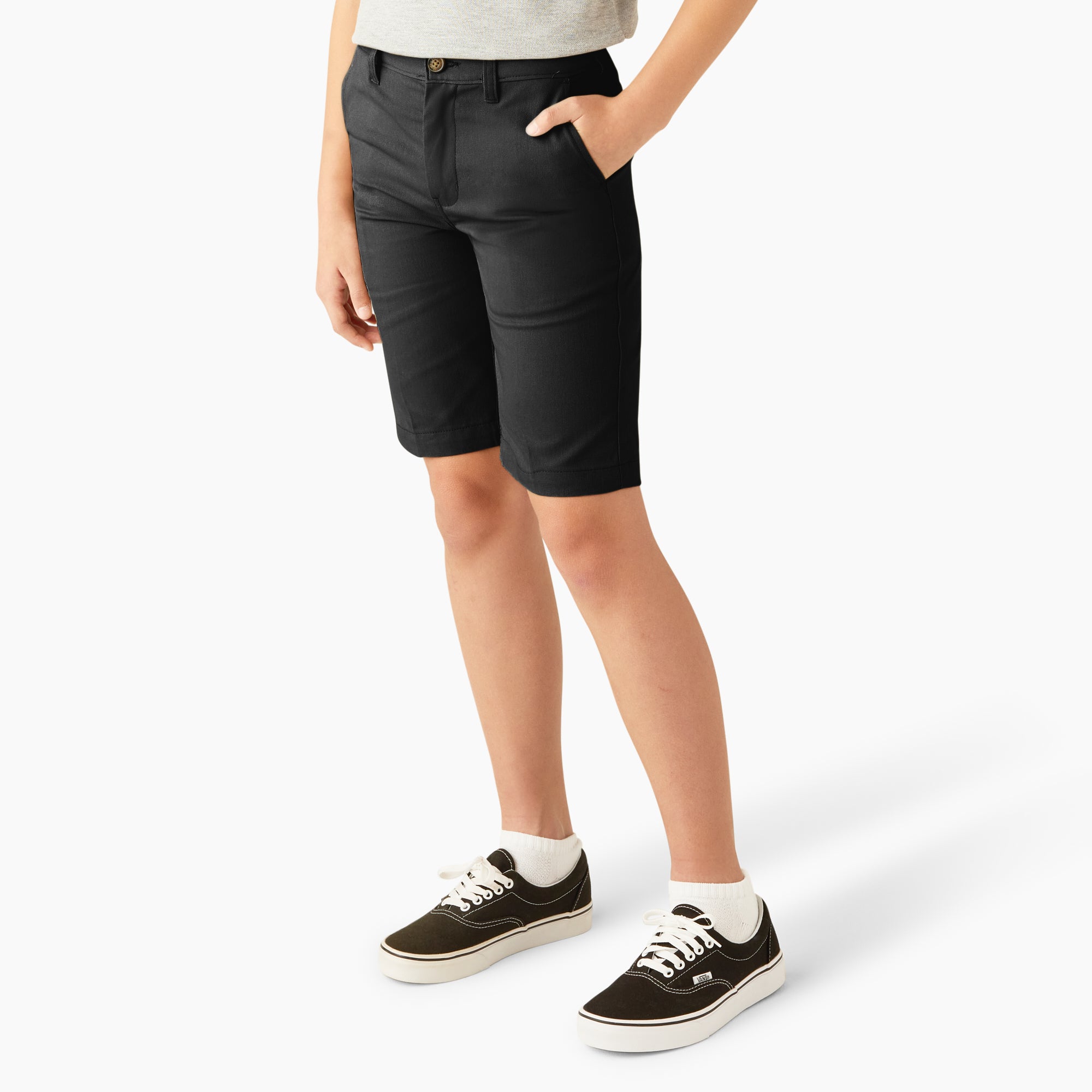 Boys' FLEX Slim Fit Shorts. 8-20 - 图片 3