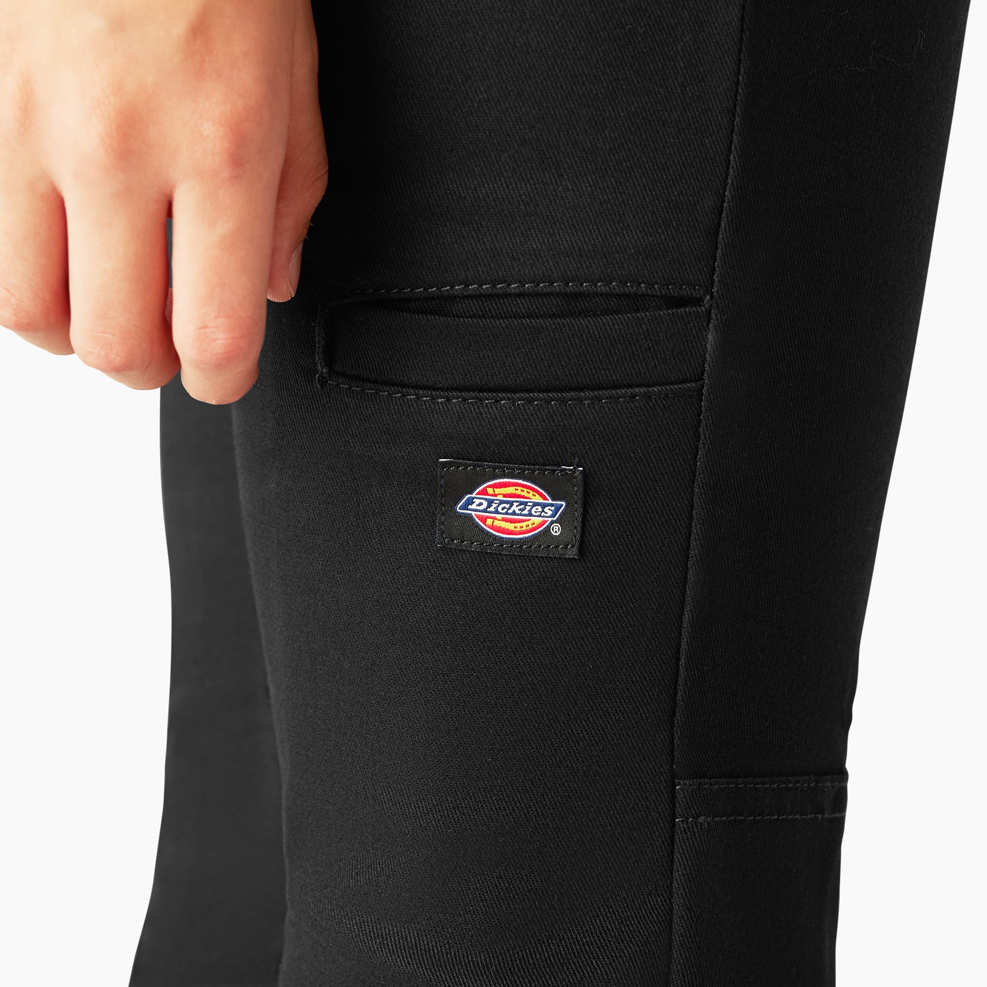 Boys' FLEX Skinny Fit Double Knee Pants. 4-20 - 图片 8