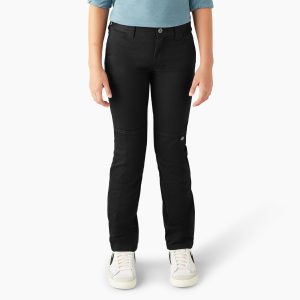 Boys' FLEX Skinny Fit Double Knee Pants. 4-20
