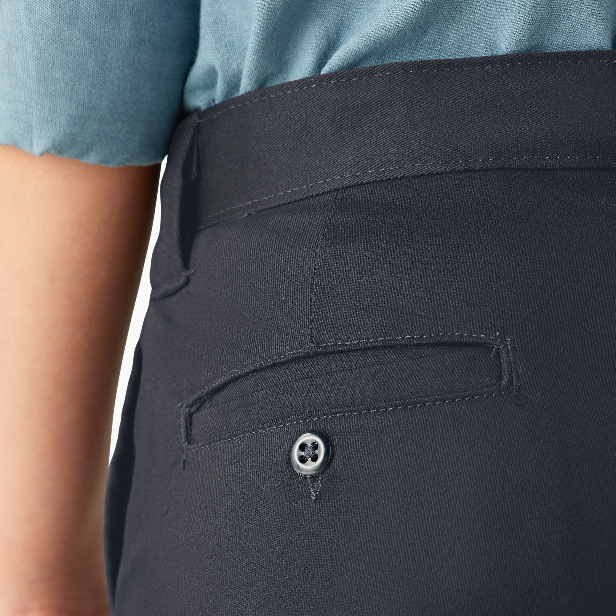 Boys' FLEX Skinny Fit Double Knee Pants. 4-20 - 图片 7