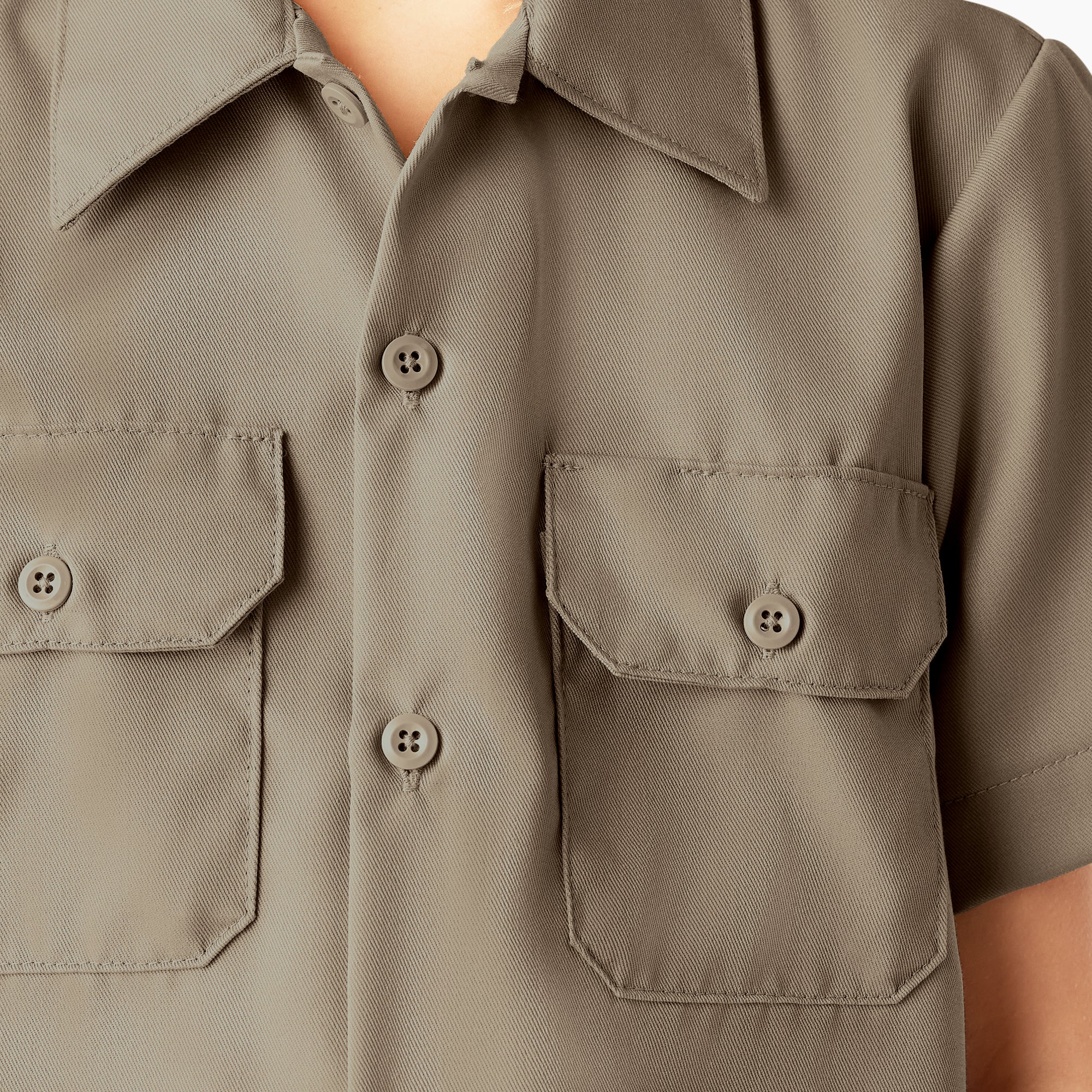 Kids' Short Sleeve Work Shirt - 图片 6