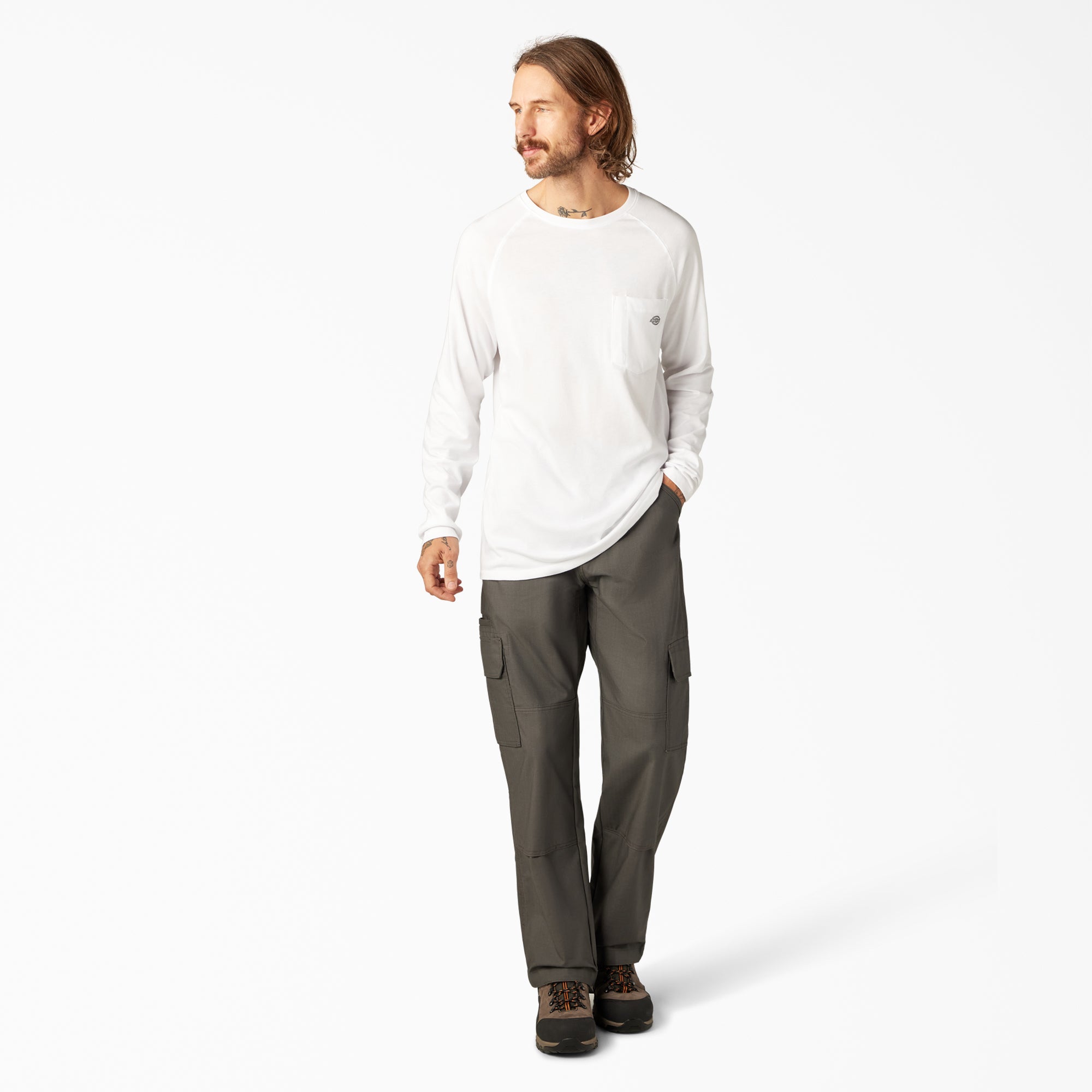 Cooling Long Sleeve Pocket T-Shirt - 图片 5