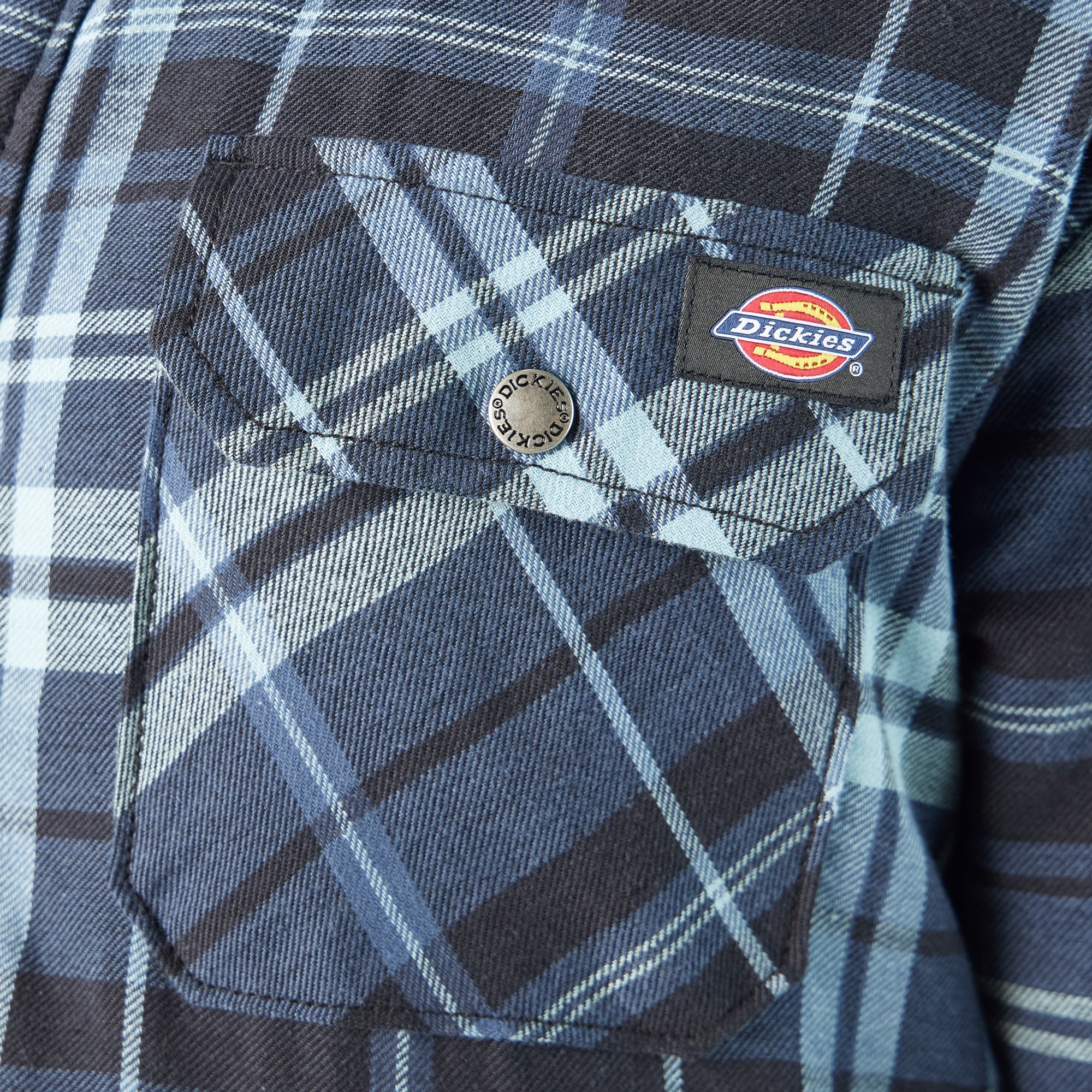 Water Repellent Fleece-Lined Flannel Shirt Jacket - 图片 7