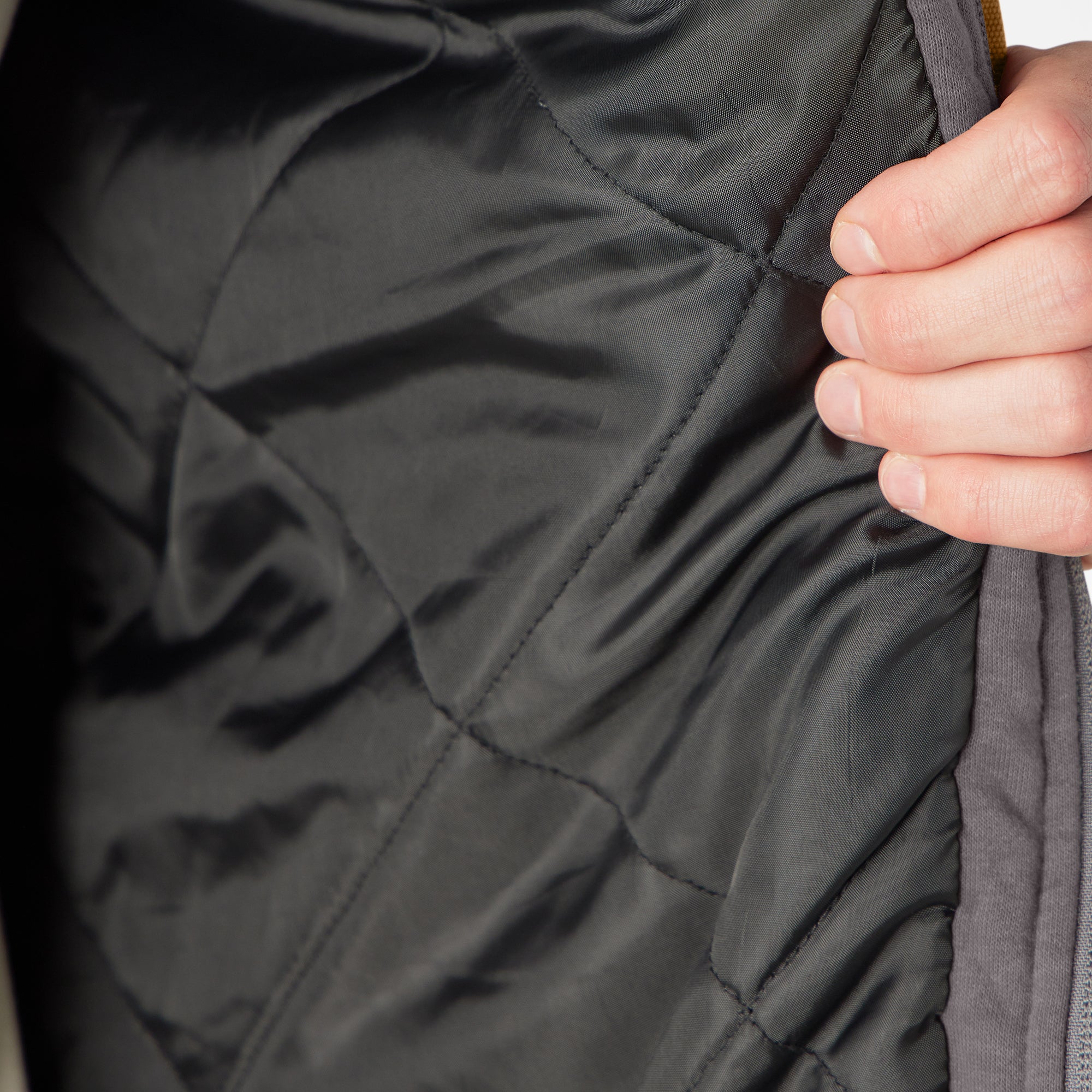 Water Repellent Duck Hooded Shirt Jacket - 图片 9