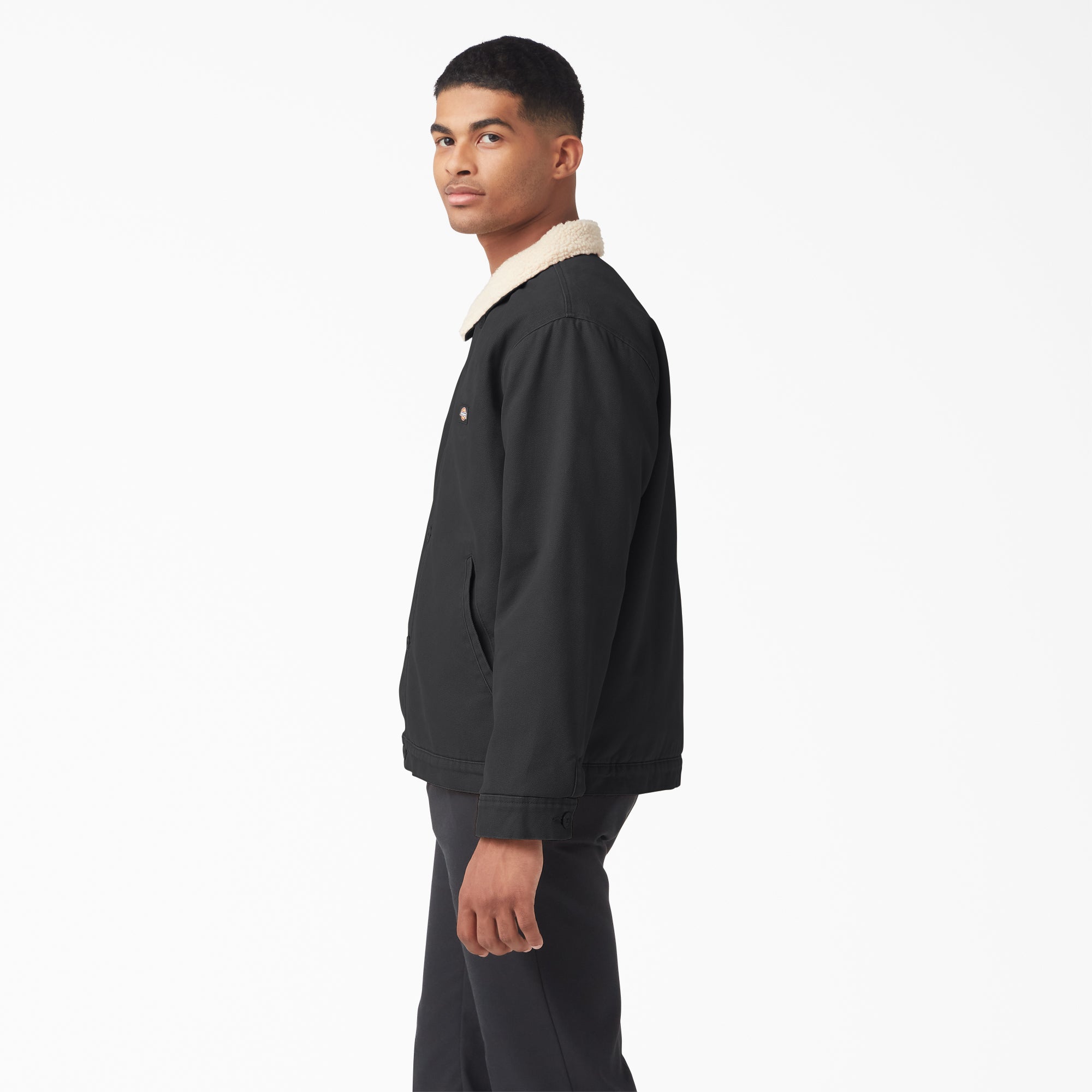 Duck Canvas High Pile Fleece Jacket - 图片 3