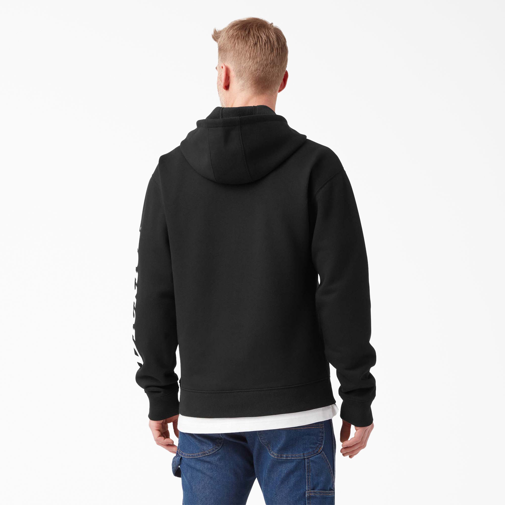 Water Repellent Sleeve Logo Hoodie - 图片 2