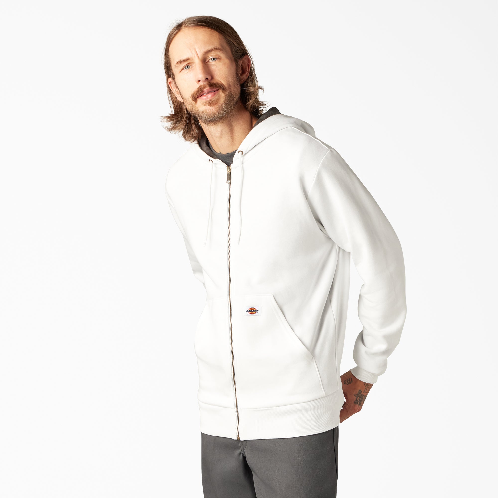 Thermal Lined Fleece Zip Hoodie - 图片 3