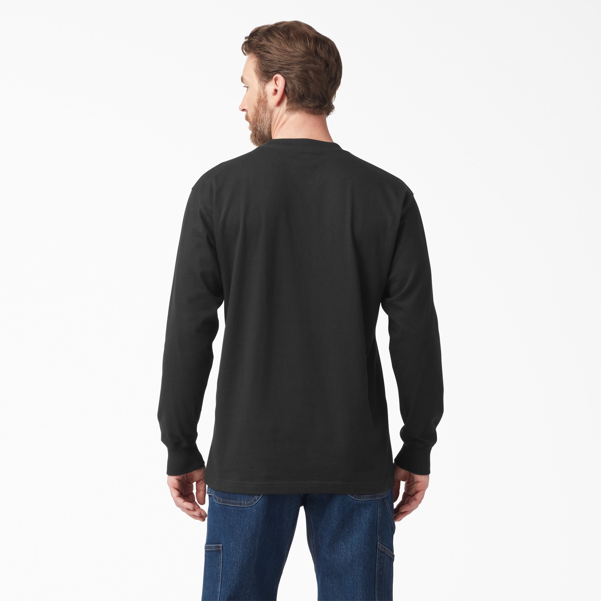 Tri-Color Logo Graphic Long Sleeve T-Shirt - 图片 2