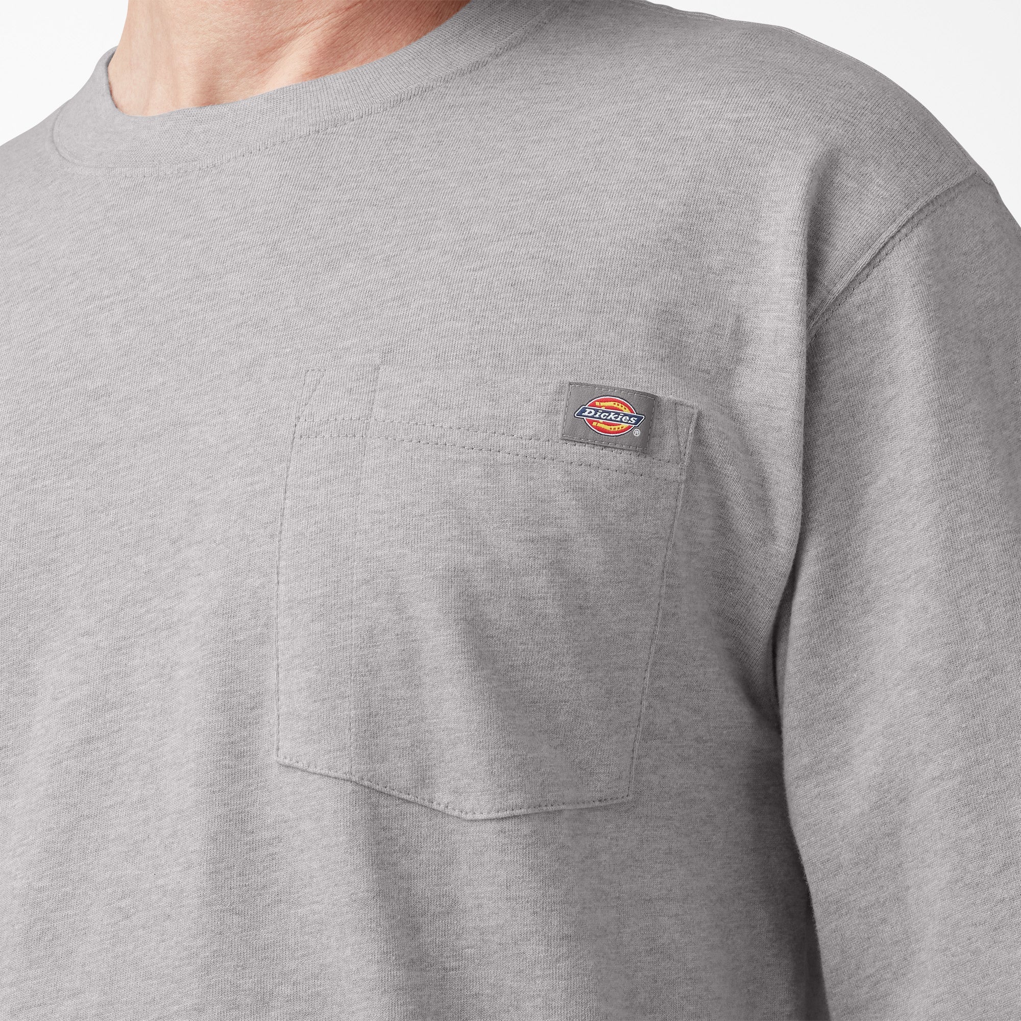Logo Graphic Long Sleeve Pocket T-Shirt - 图片 5