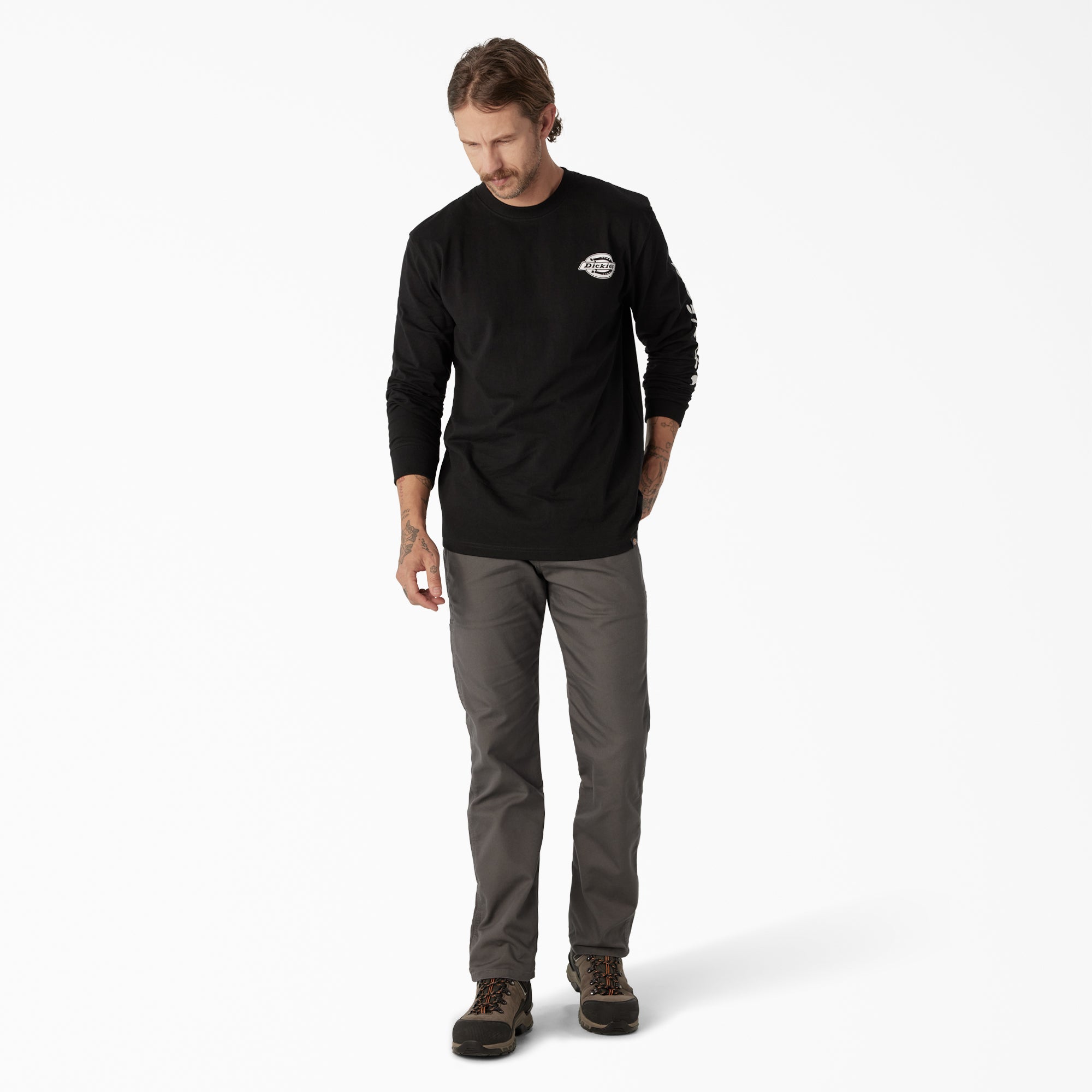 Long Sleeve Heavyweight Logo T-Shirt - 图片 4