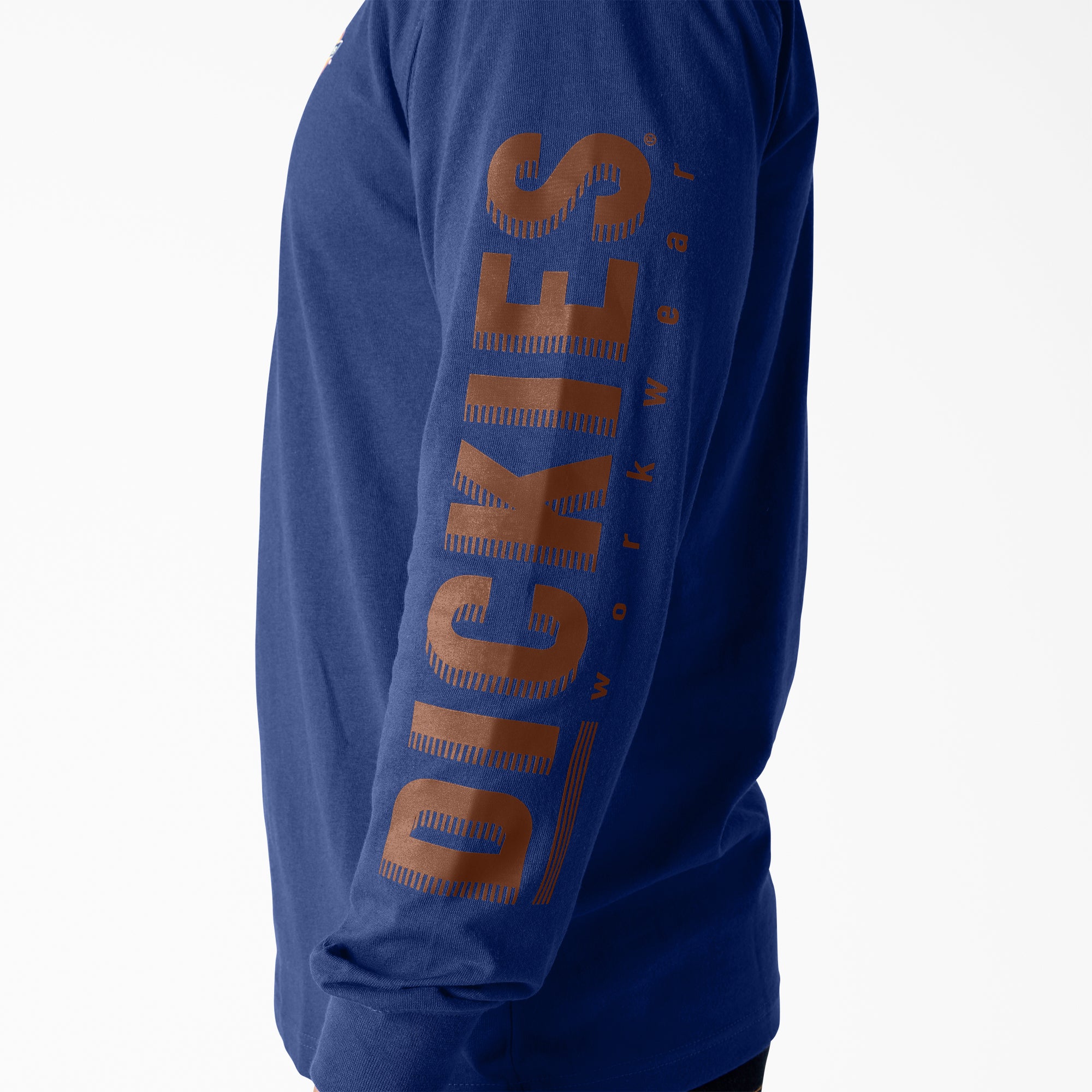 Long Sleeve Workwear Graphic T-Shirt - 图片 6