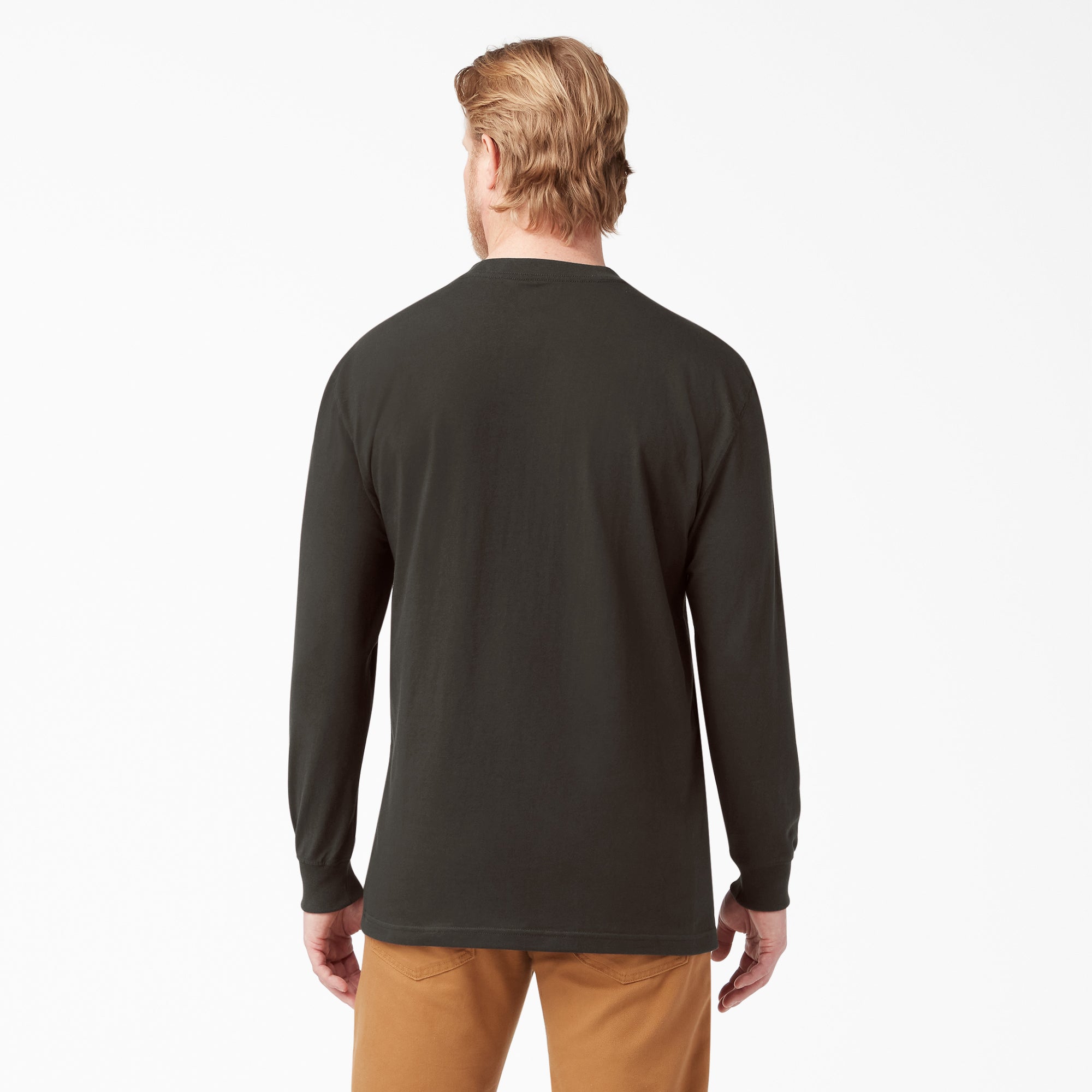 Heavyweight Long Sleeve Pocket T-Shirt - 图片 2