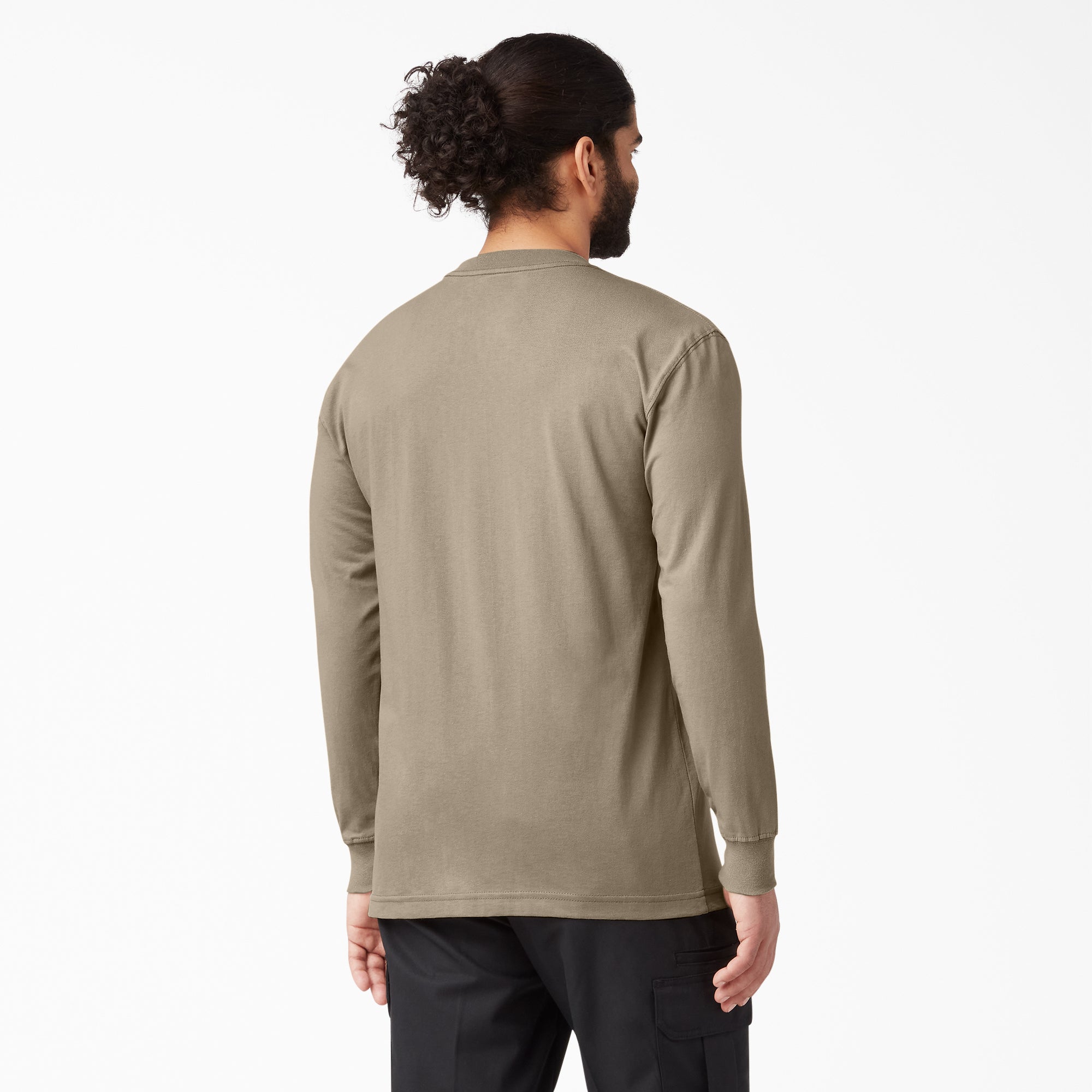 Heavyweight Long Sleeve Pocket T-Shirt - 图片 2