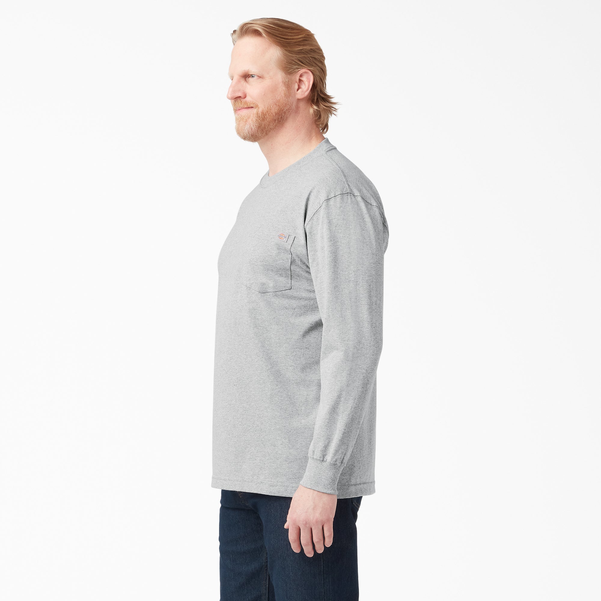 Heavyweight Long Sleeve Pocket T-Shirt - 图片 3